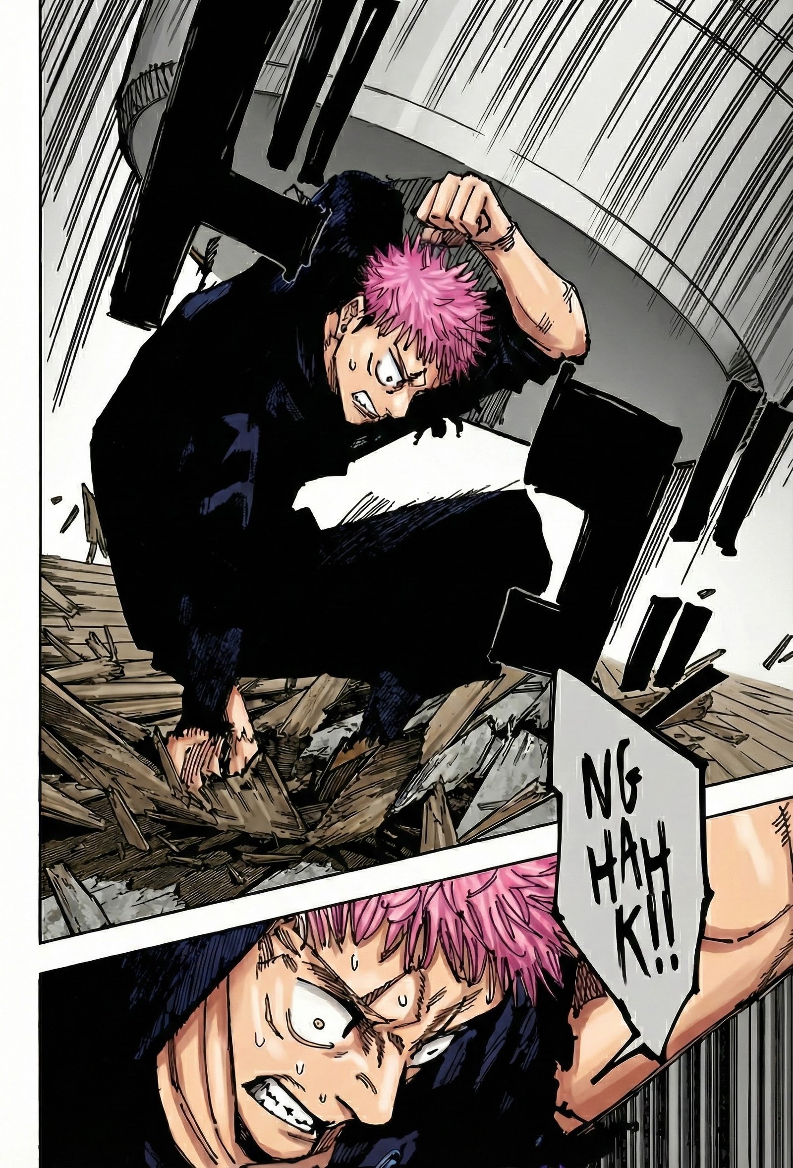 Jujutsu Kaisen Chapter 165 Page 11 - Colored Manga Panel