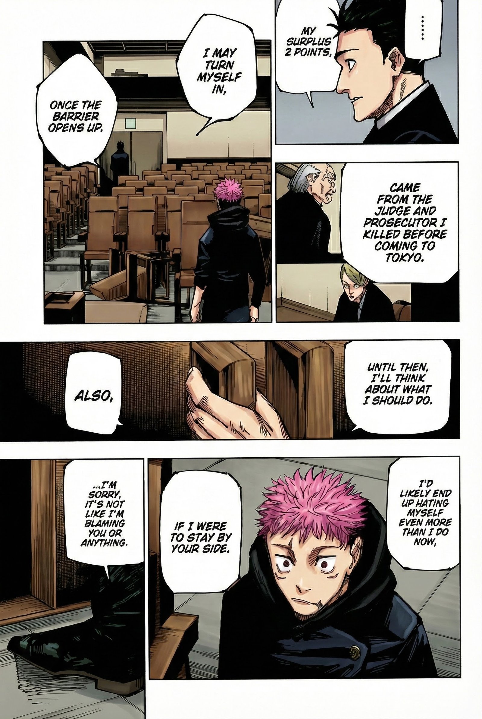 Jujutsu Kaisen Chapter 167 Page 3 - Colored Manga Panel