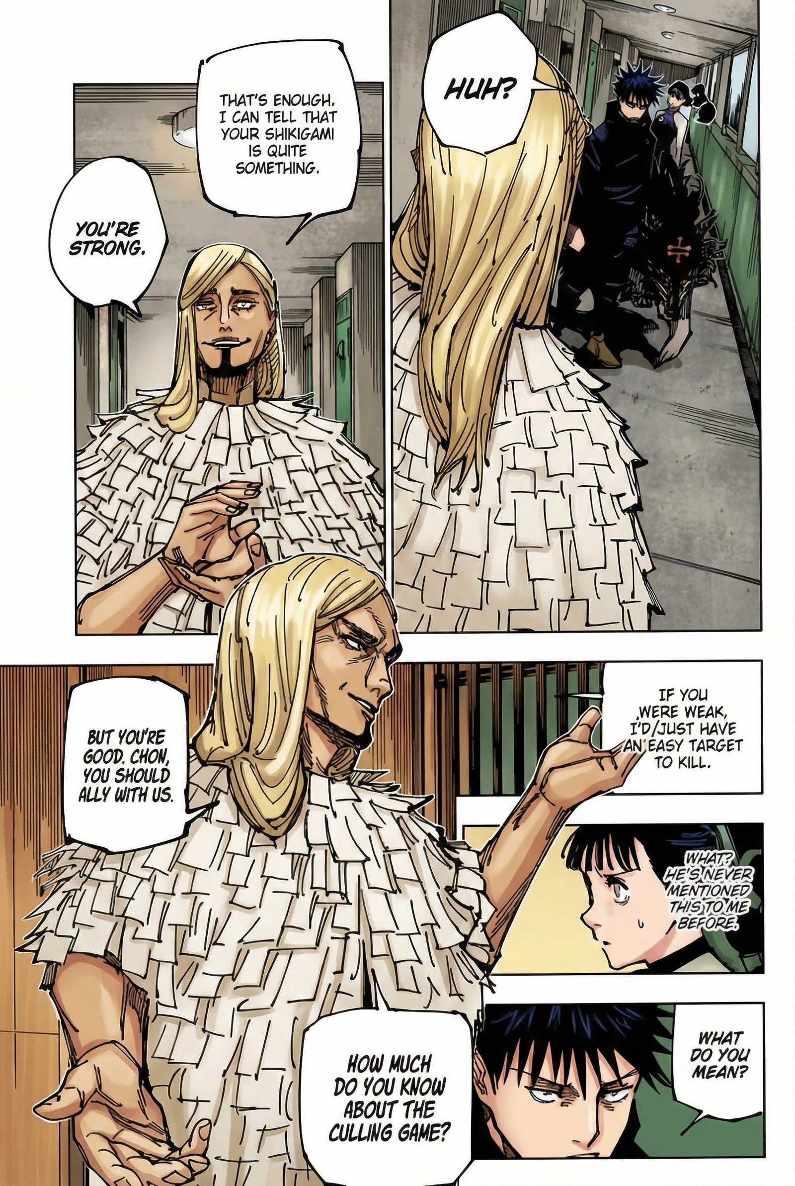 Jujutsu Kaisen Chapter 167 Page 5 - Colored Manga Panel