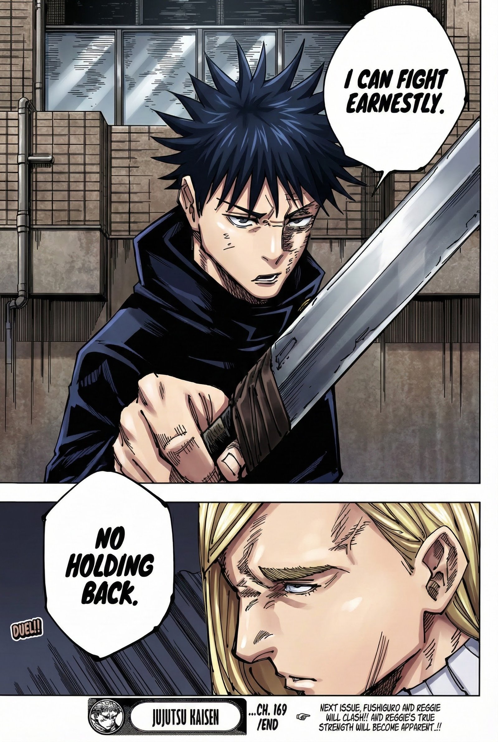 Jujutsu Kaisen Chapter 169 Page 19 - Colored Manga Panel