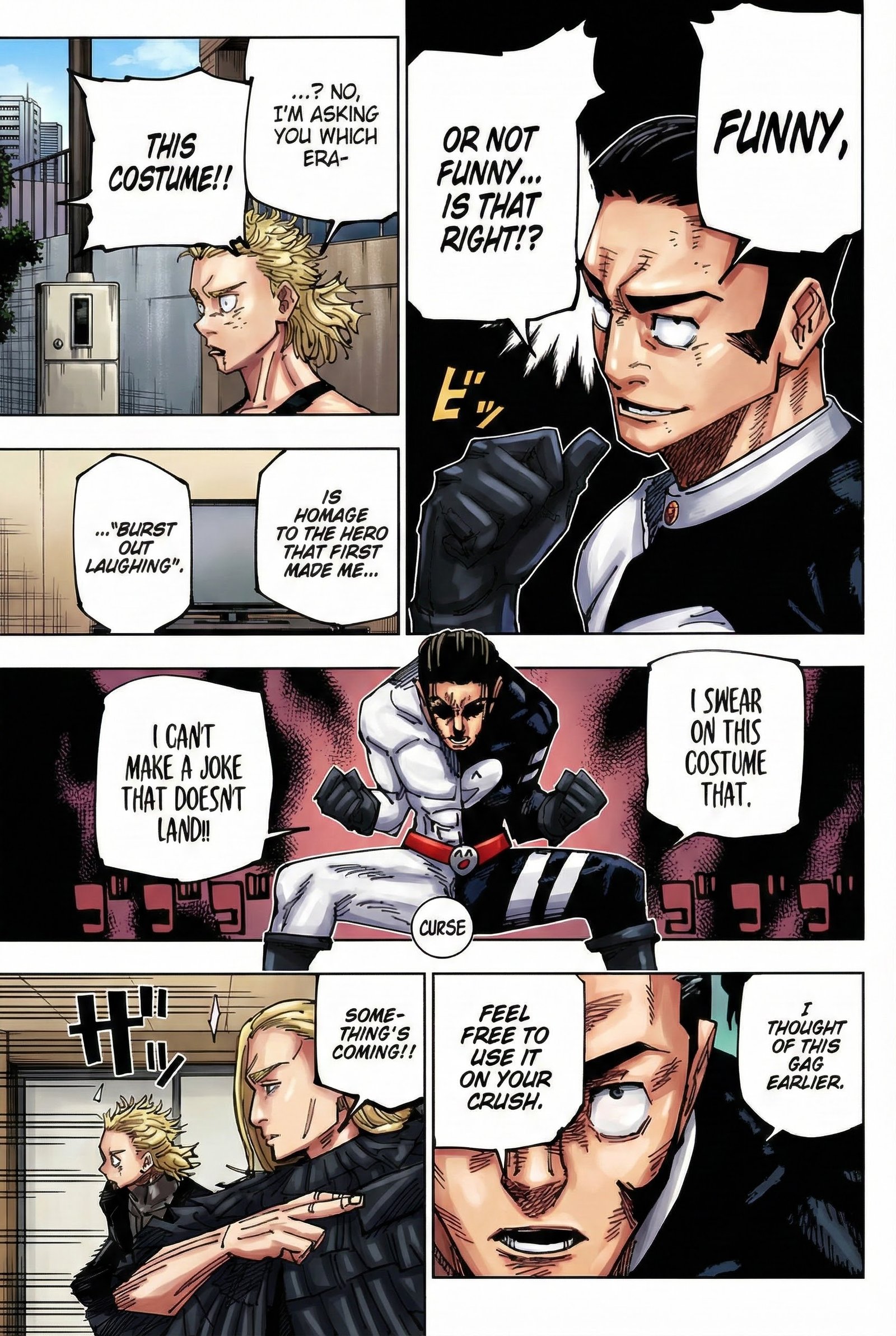 Jujutsu Kaisen Chapter 169 Page 4 - Colored Manga Panel