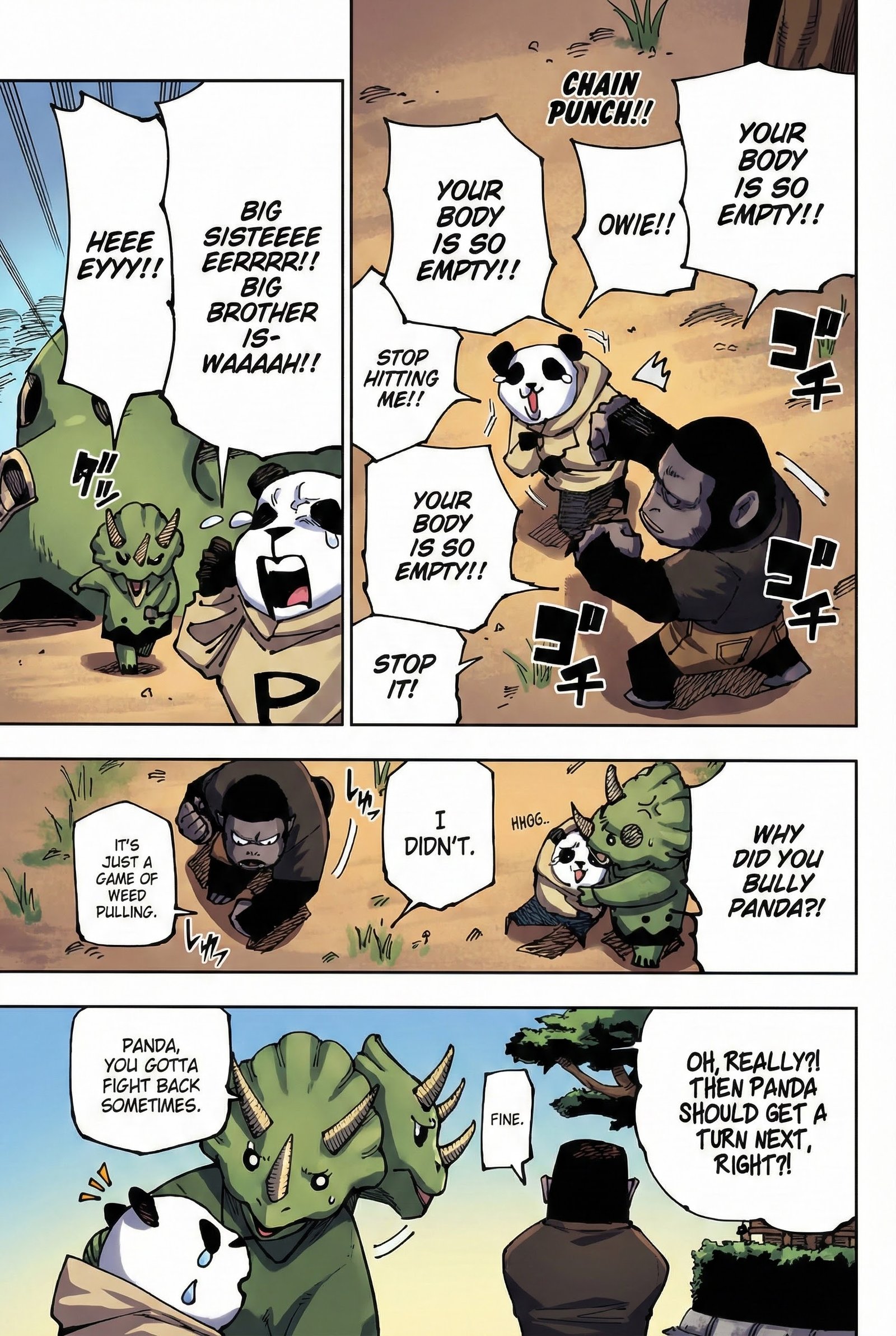 Jujutsu Kaisen Chapter 185 Page 1 - Colored Manga Panel