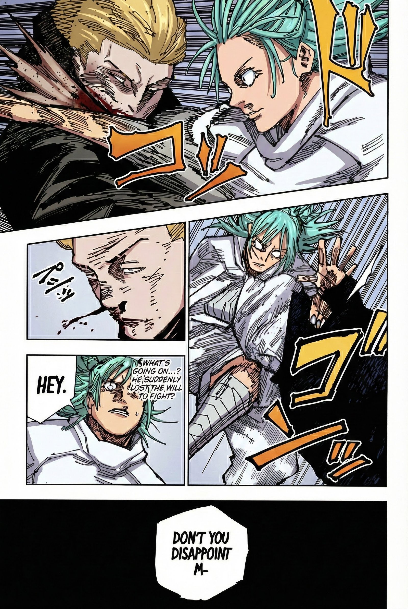 Jujutsu Kaisen Chapter 186 Page 8 - Colored Manga Panel