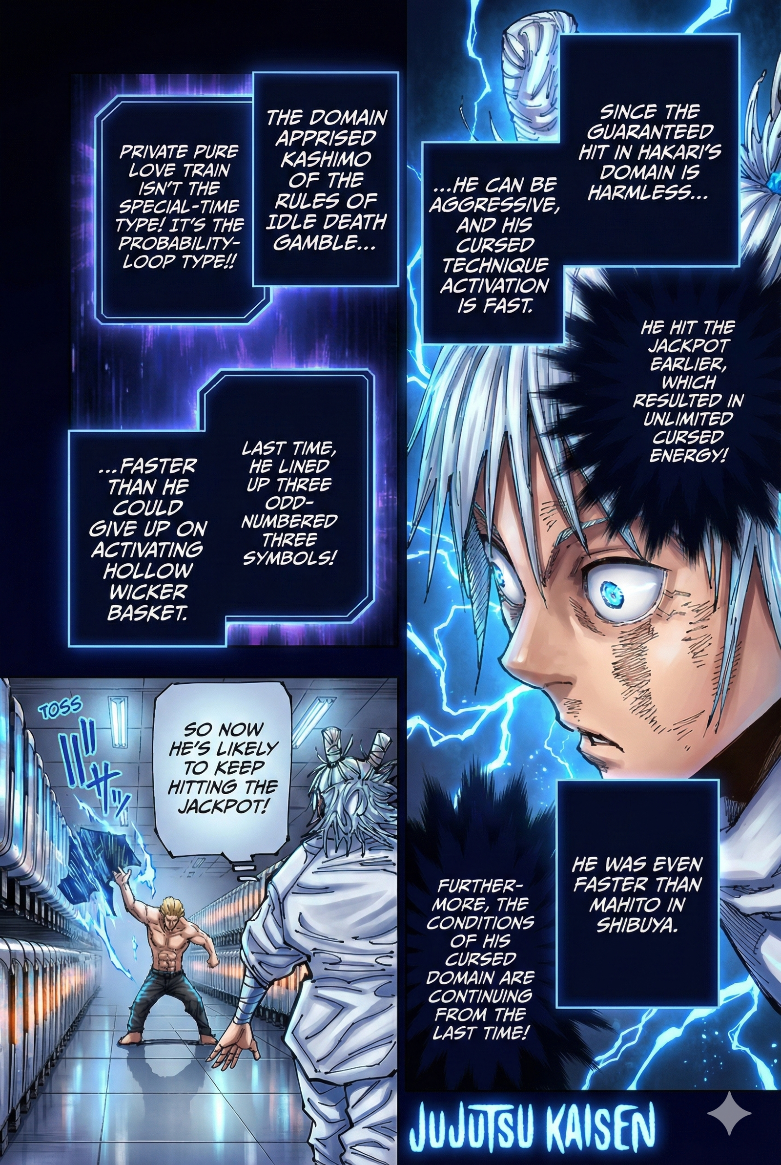 Jujutsu Kaisen Chapter 187 Page 1 - Colored Manga Panel