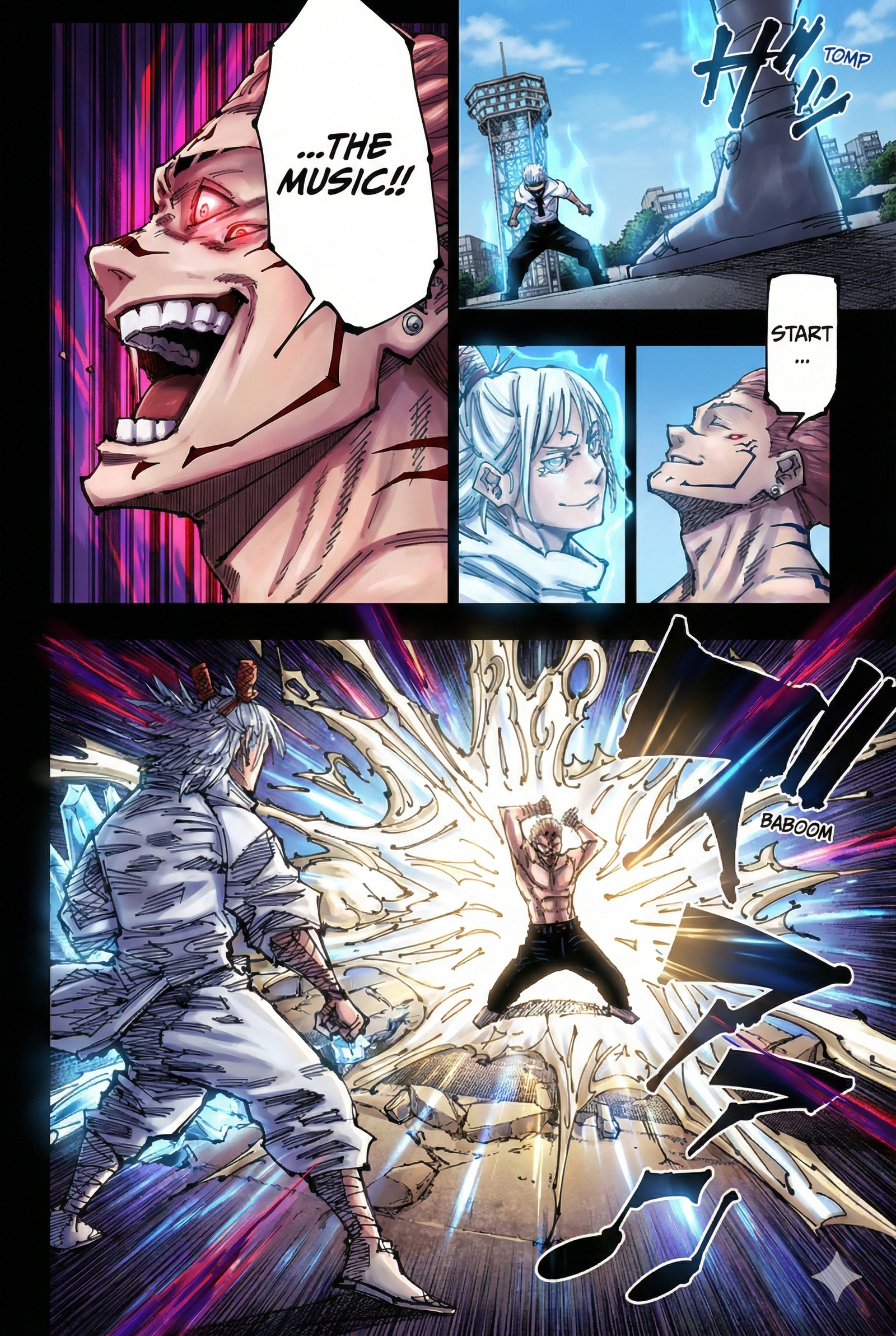 Jujutsu Kaisen Chapter 187 Page 11 - Colored Manga Panel