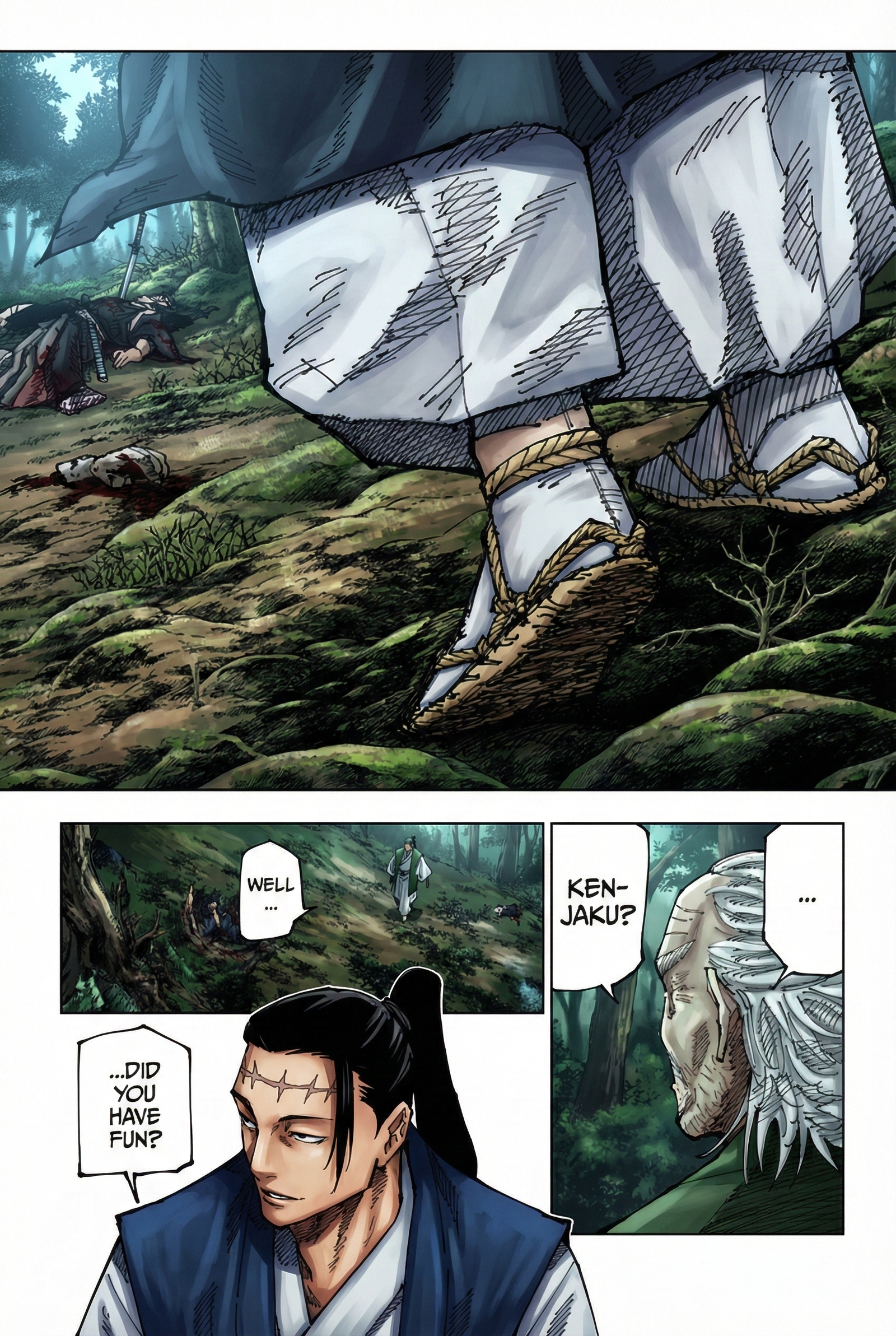 Jujutsu Kaisen Chapter 187 Page 14 - Colored Manga Panel