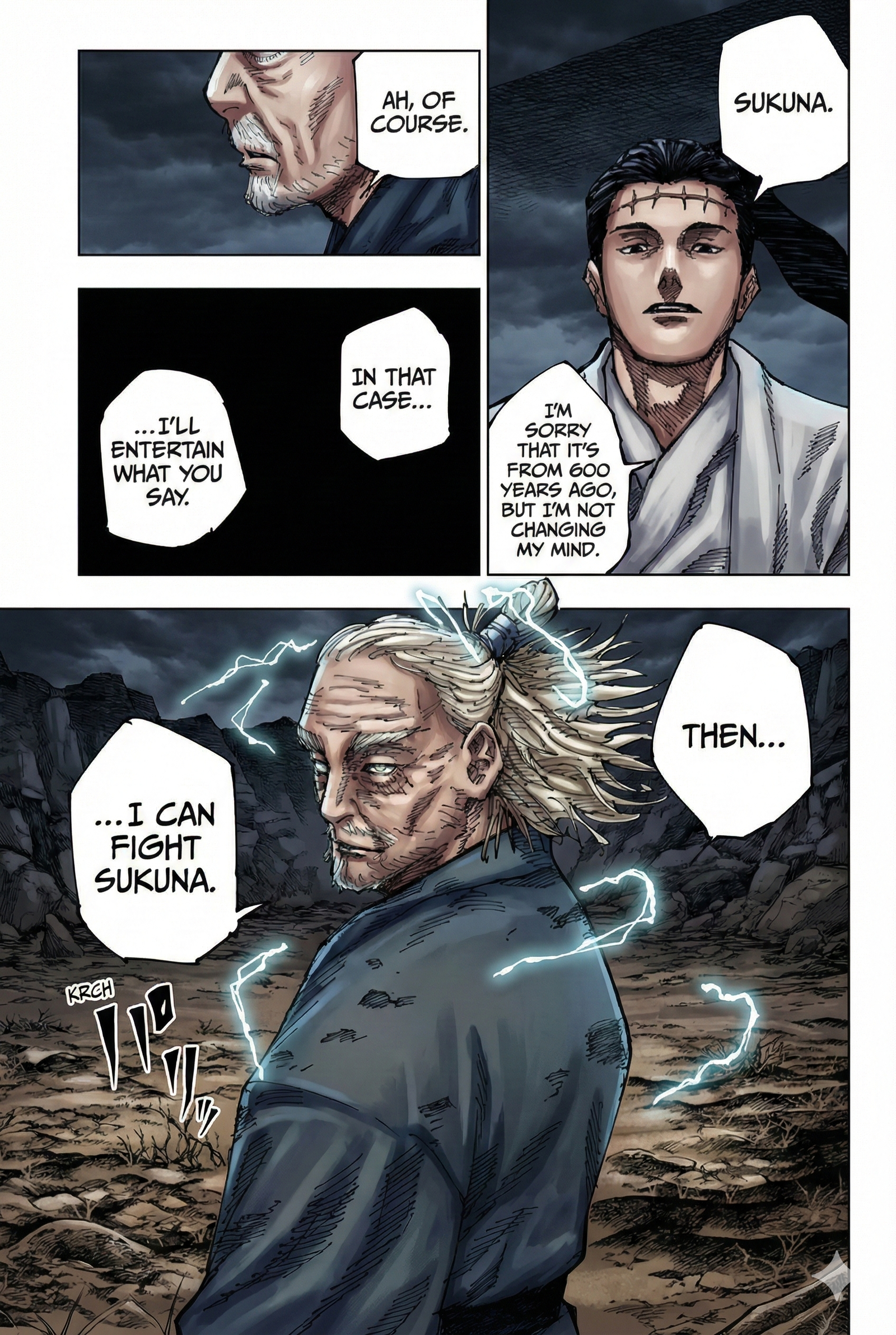 Jujutsu Kaisen Chapter 187 Page 16 - Colored Manga Panel