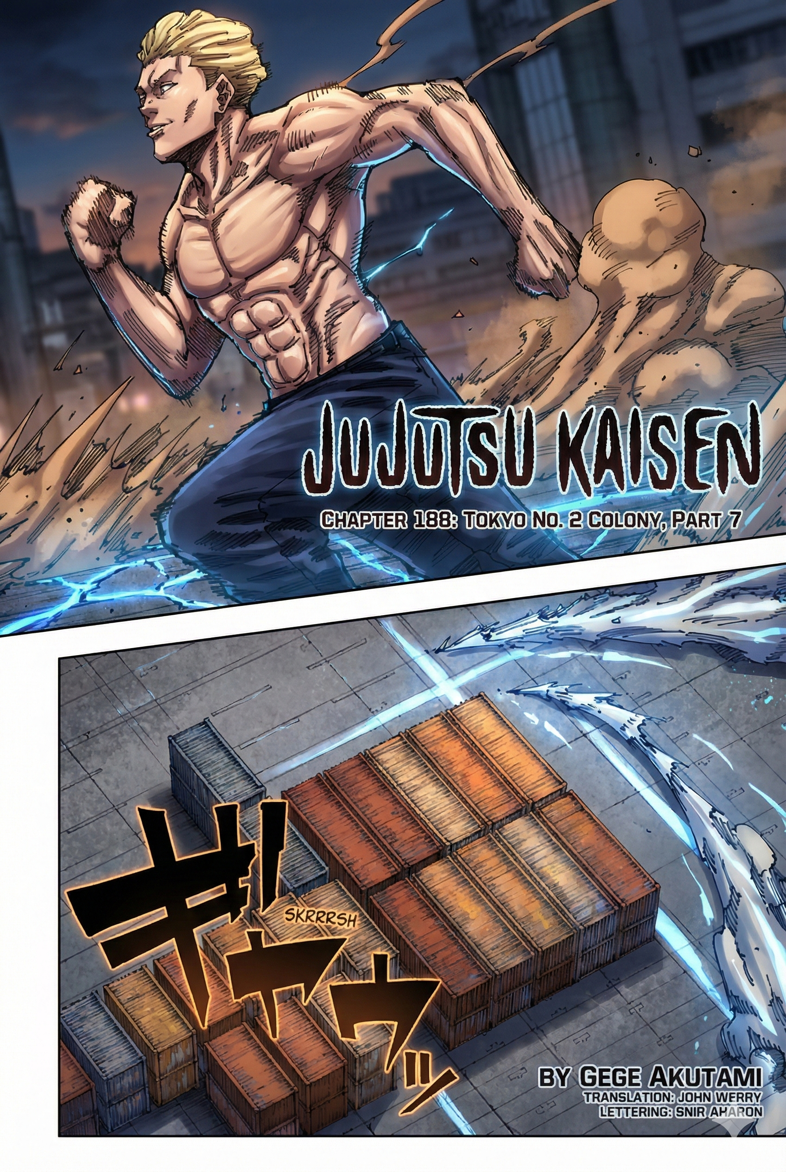 Jujutsu Kaisen Chapter 188 Page 1 - Colored Manga Panel