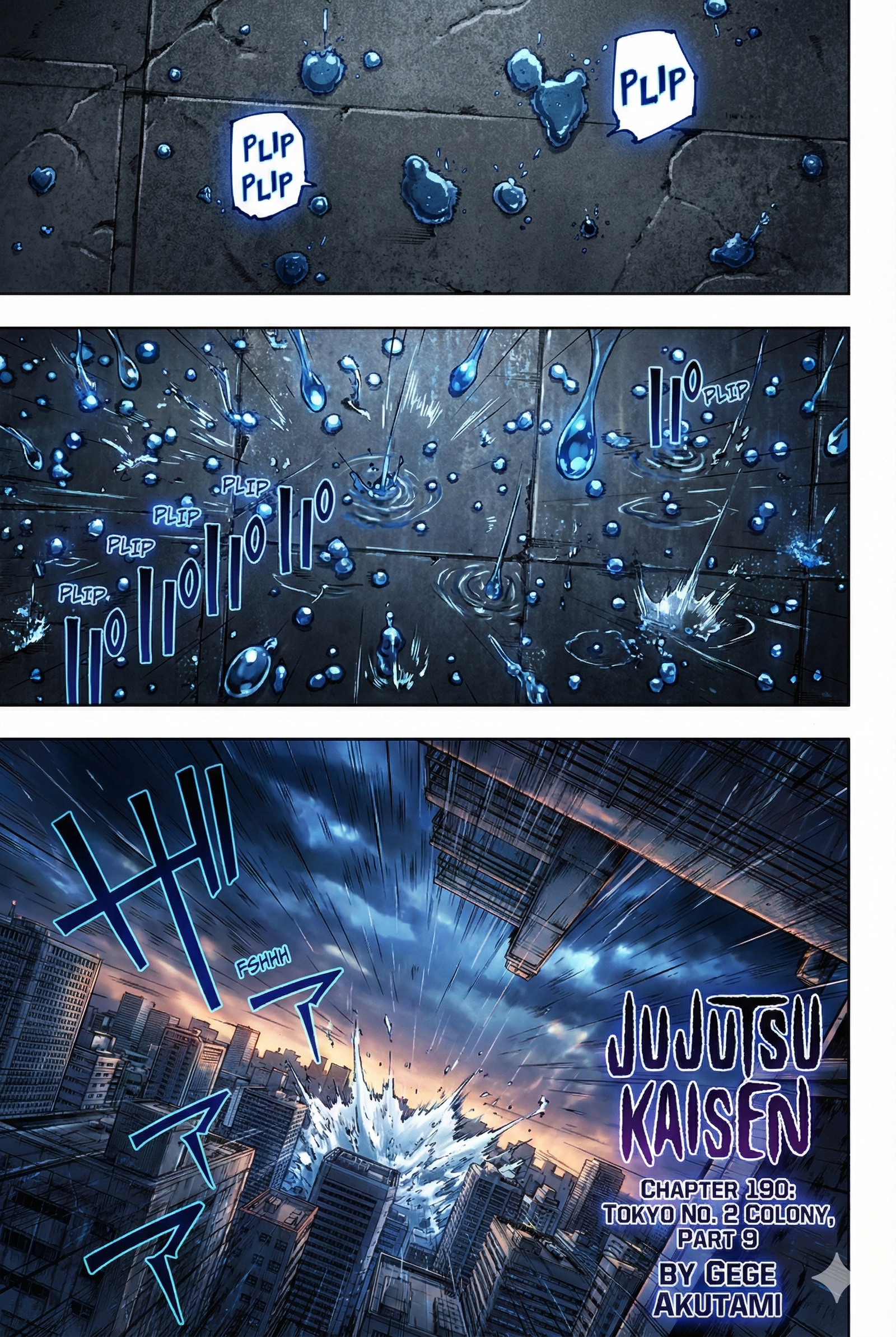 Jujutsu Kaisen Chapter 190 Page 1 - Colored Manga Panel