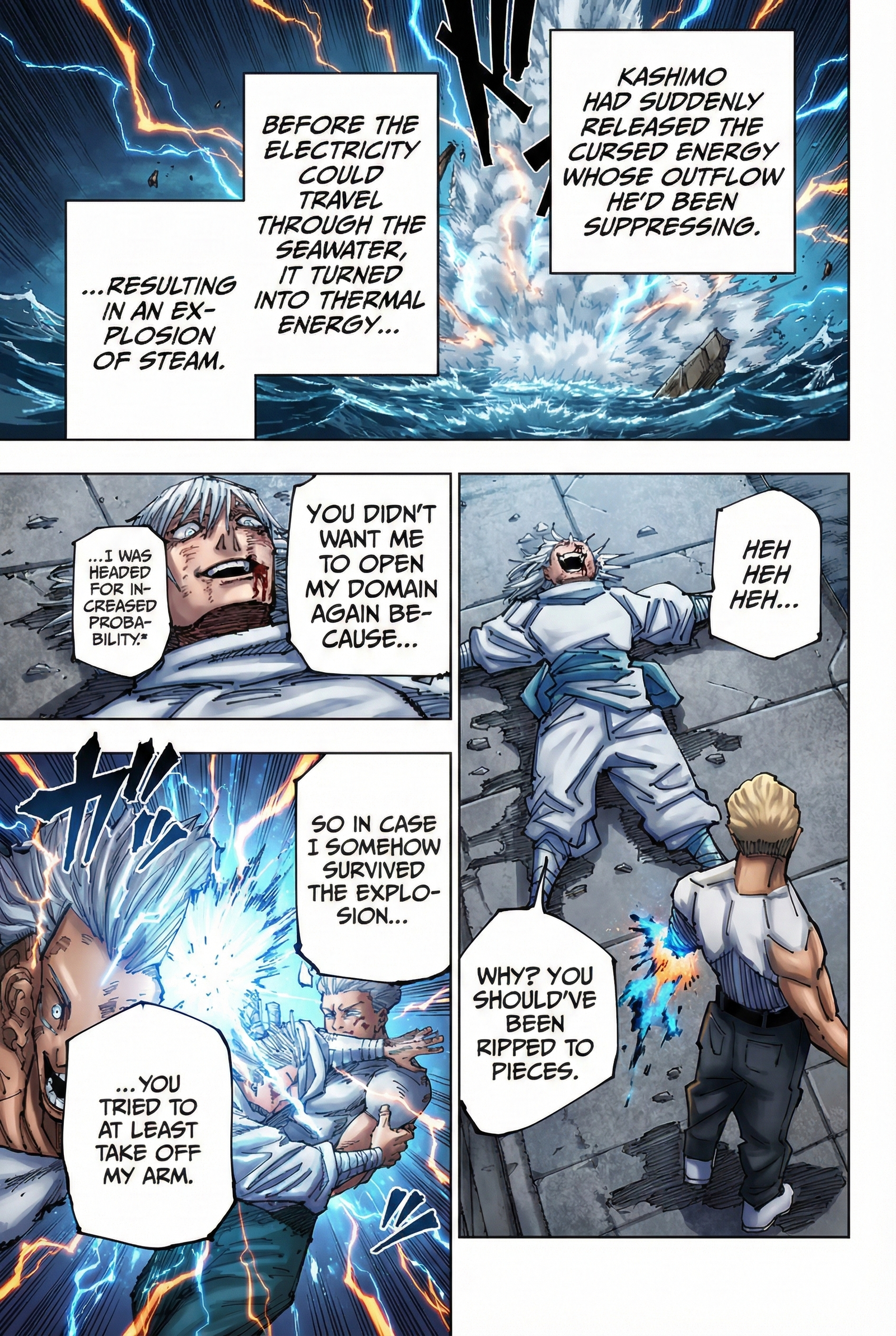 Jujutsu Kaisen Chapter 190 Page 5 - Colored Manga Panel