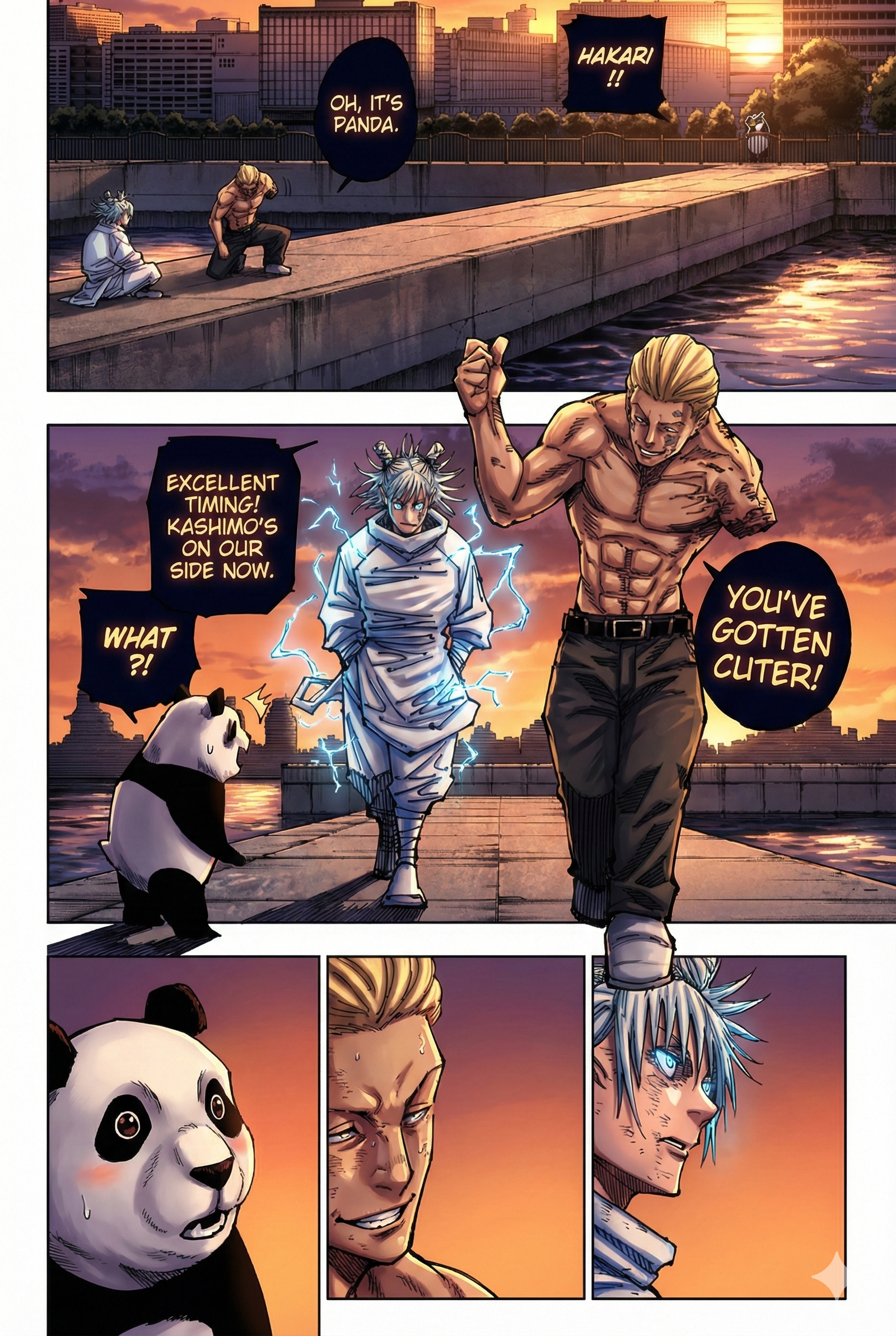 Jujutsu Kaisen Chapter 190 Page 8 - Colored Manga Panel