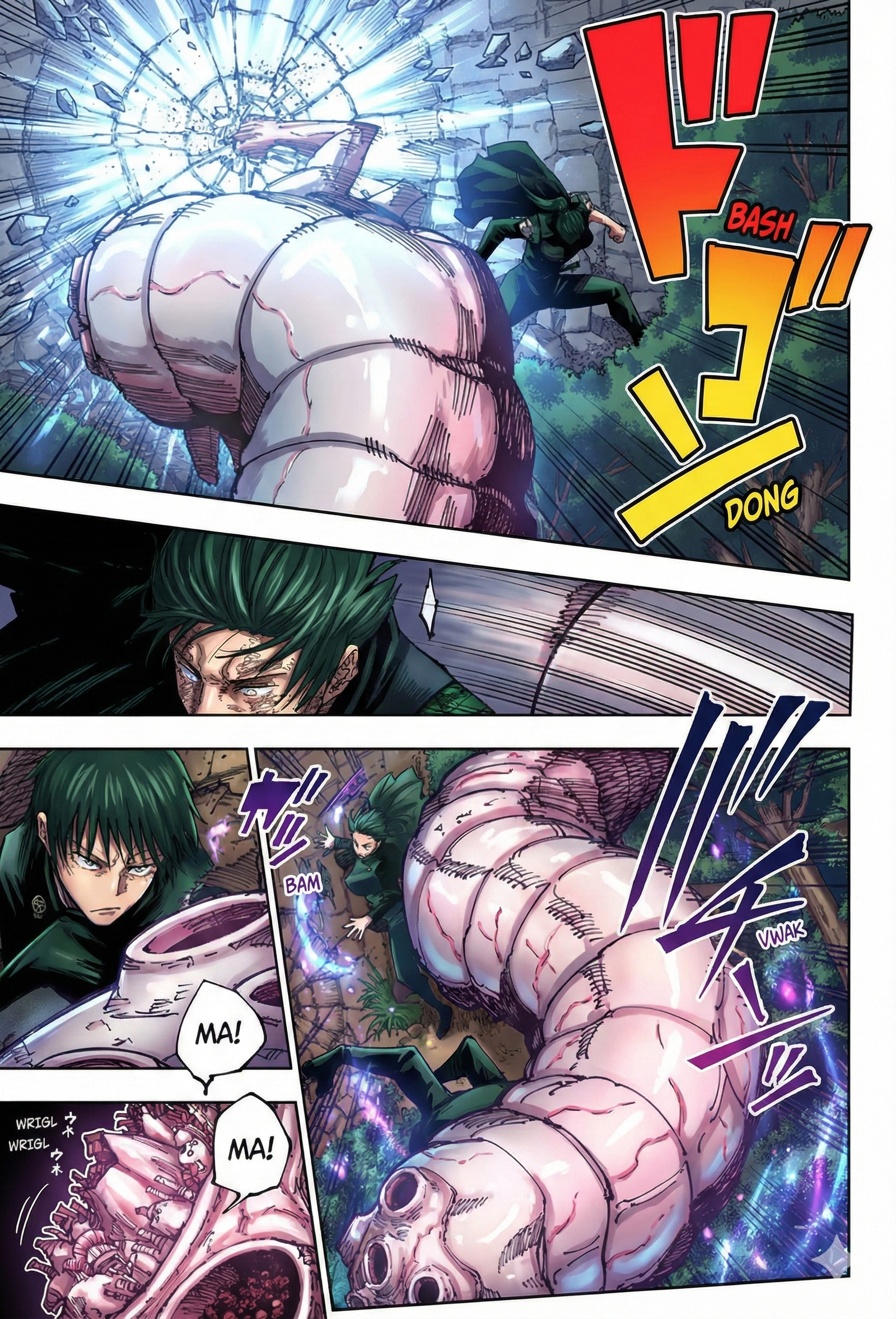 Jujutsu Kaisen Chapter 191 Page 15 - Colored Manga Panel