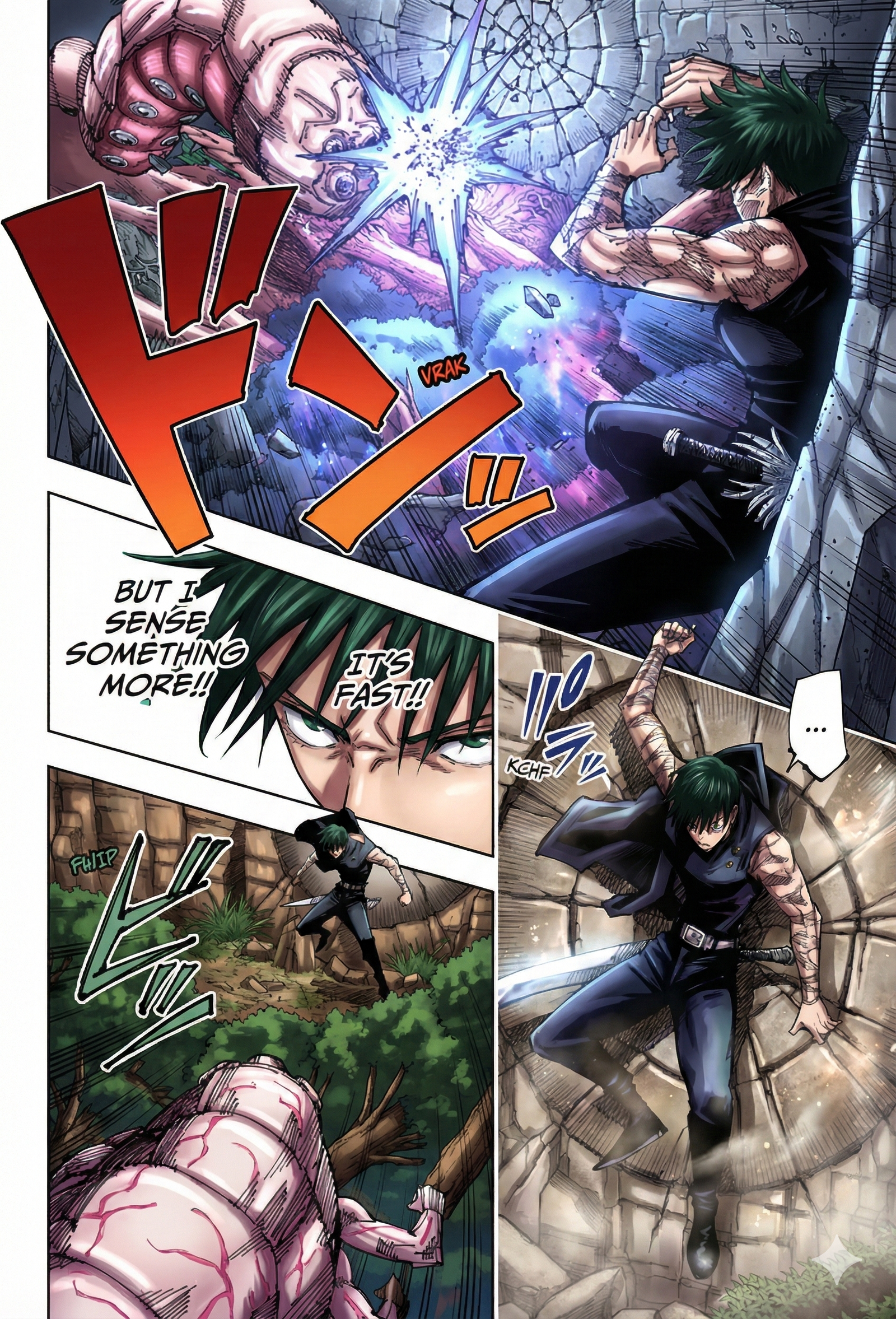 Jujutsu Kaisen Chapter 191 Page 17 - Colored Manga Panel
