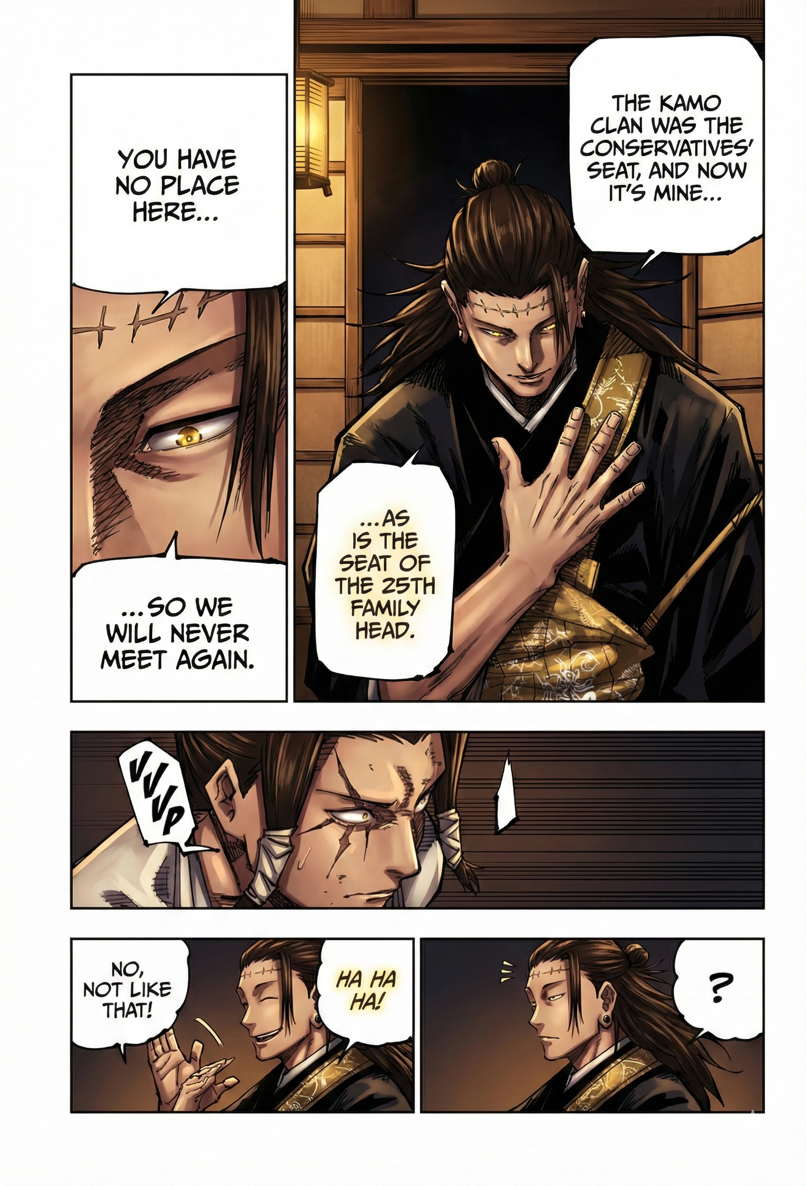 Jujutsu Kaisen Chapter 191 Page 7 - Colored Manga Panel