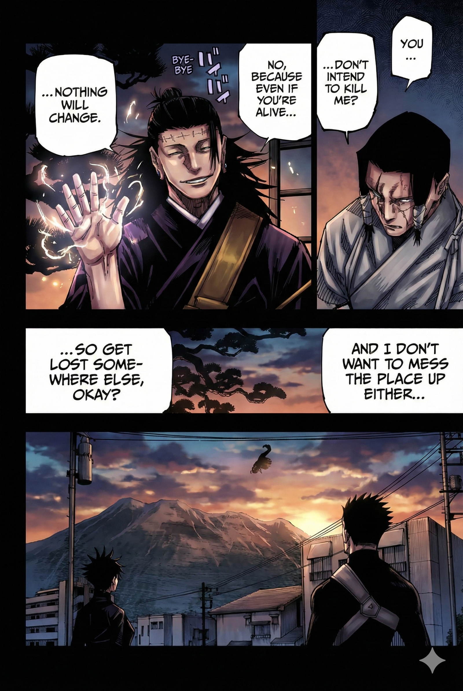 Jujutsu Kaisen Chapter 191 Page 8 - Colored Manga Panel