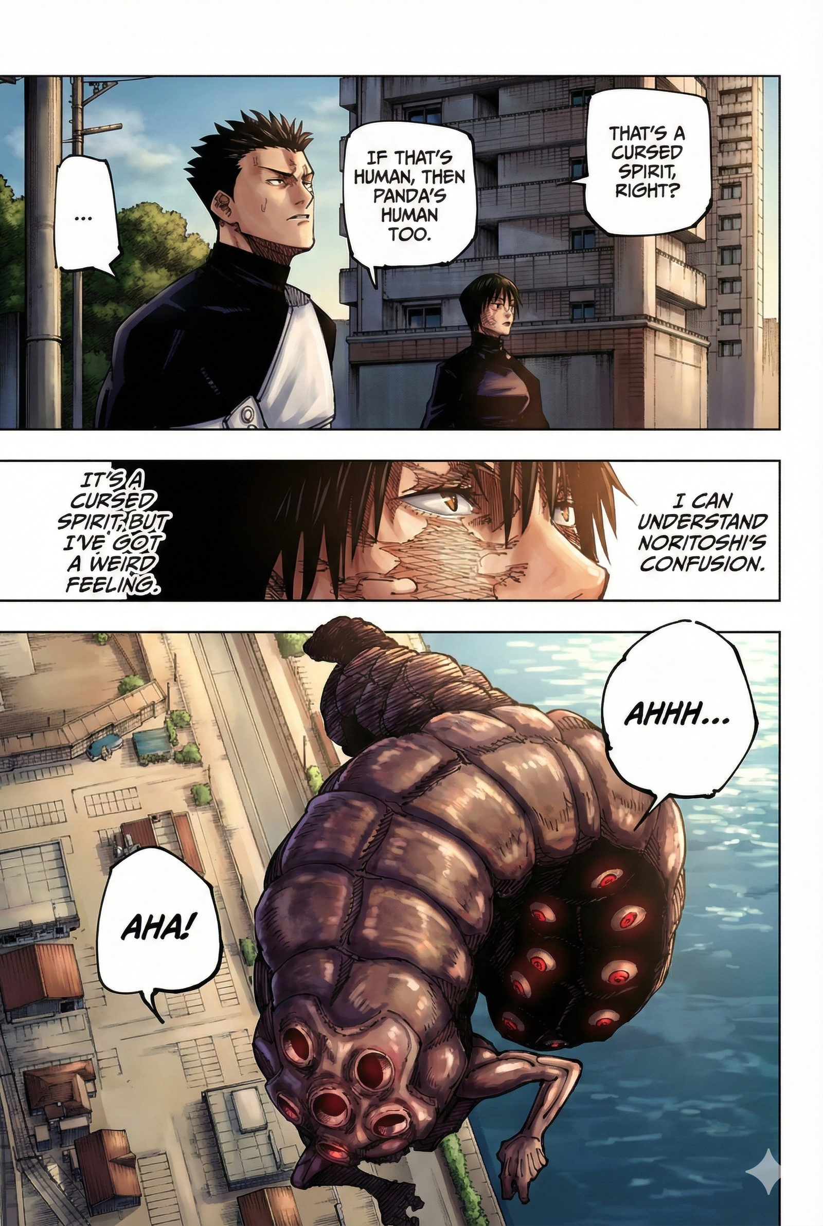 Jujutsu Kaisen Chapter 191 Page 9 - Colored Manga Panel