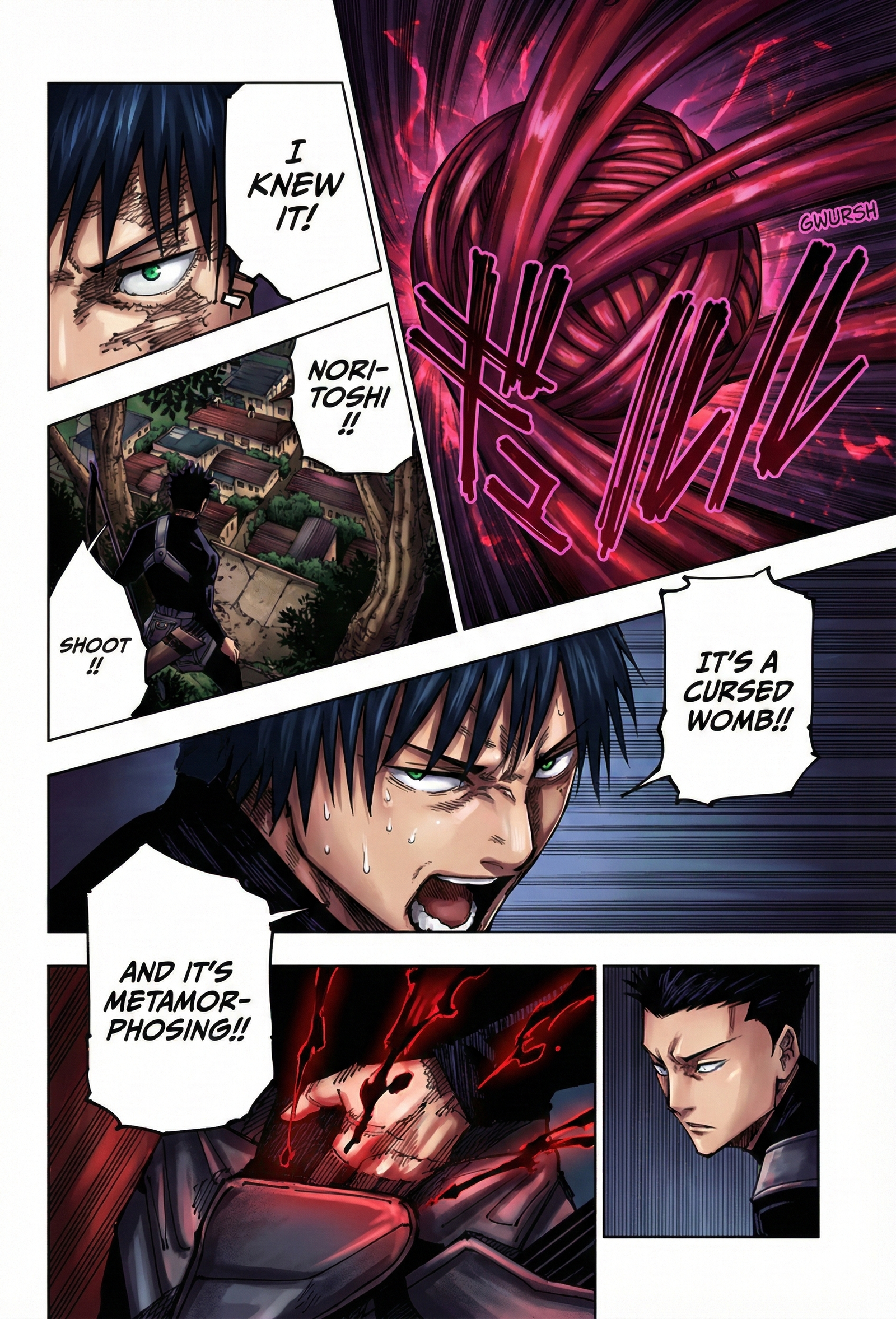 Jujutsu Kaisen Chapter 192 Page 12 - Colored Manga Panel