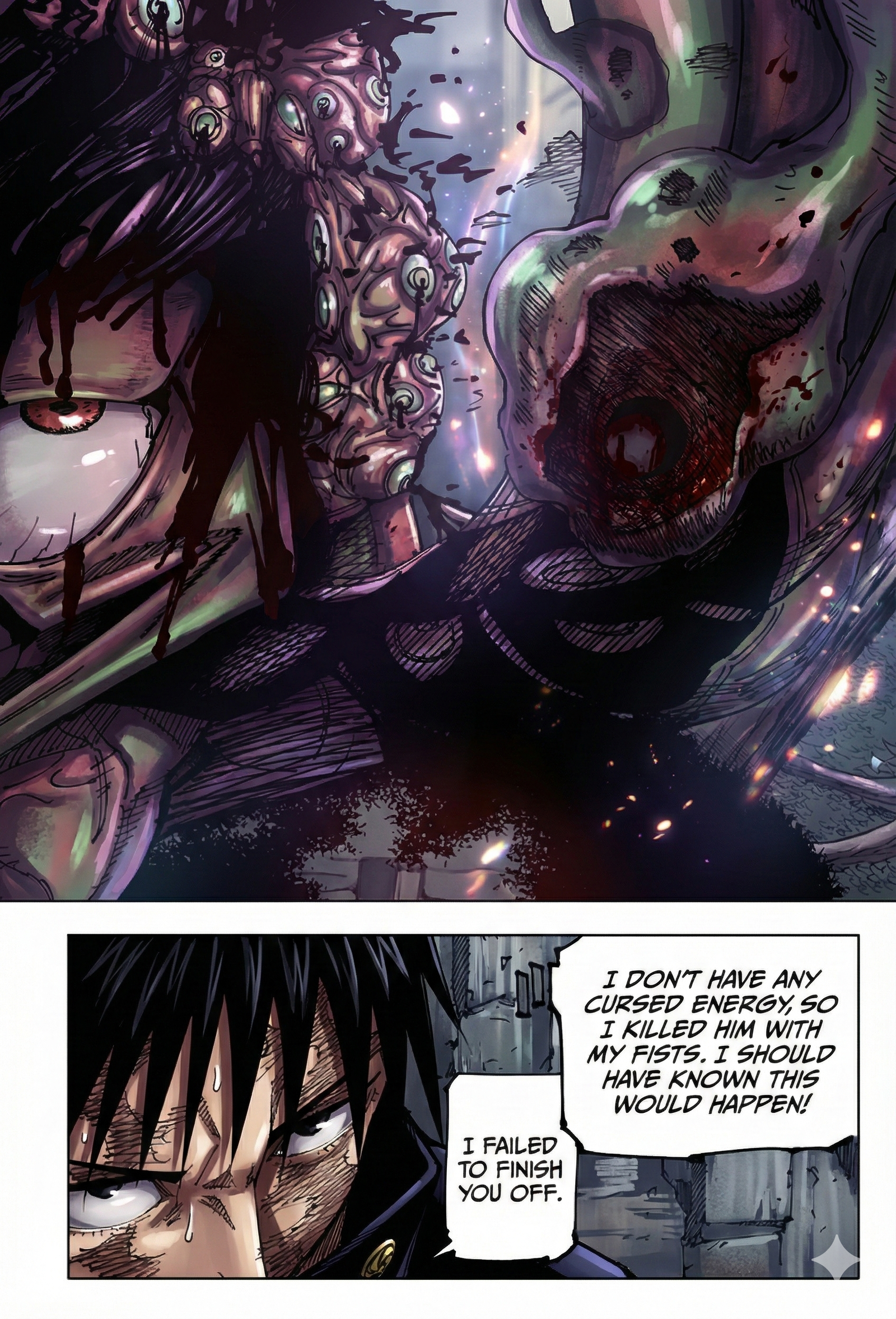 Jujutsu Kaisen Chapter 192 Page 5 - Colored Manga Panel