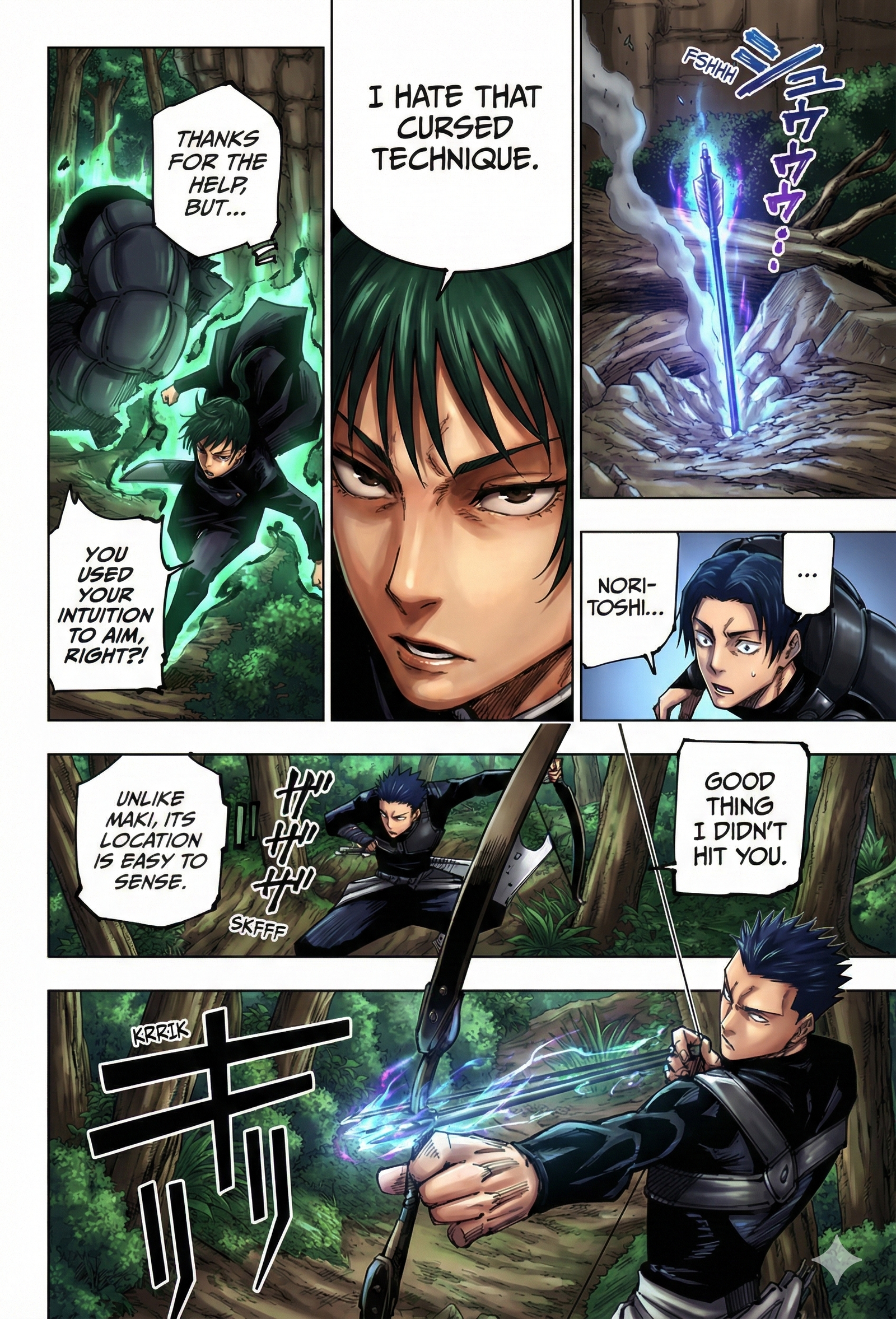 Jujutsu Kaisen Chapter 192 Page 6 - Colored Manga Panel