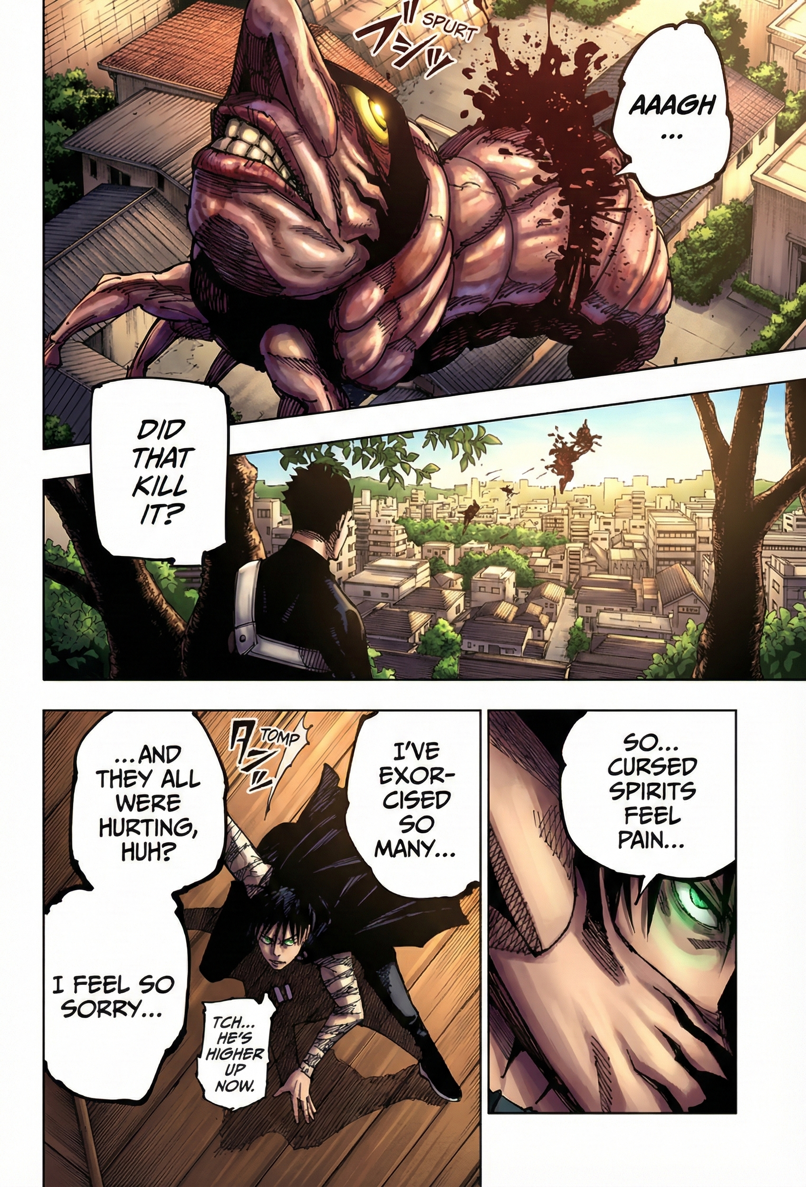 Jujutsu Kaisen Chapter 192 Page 8 - Colored Manga Panel
