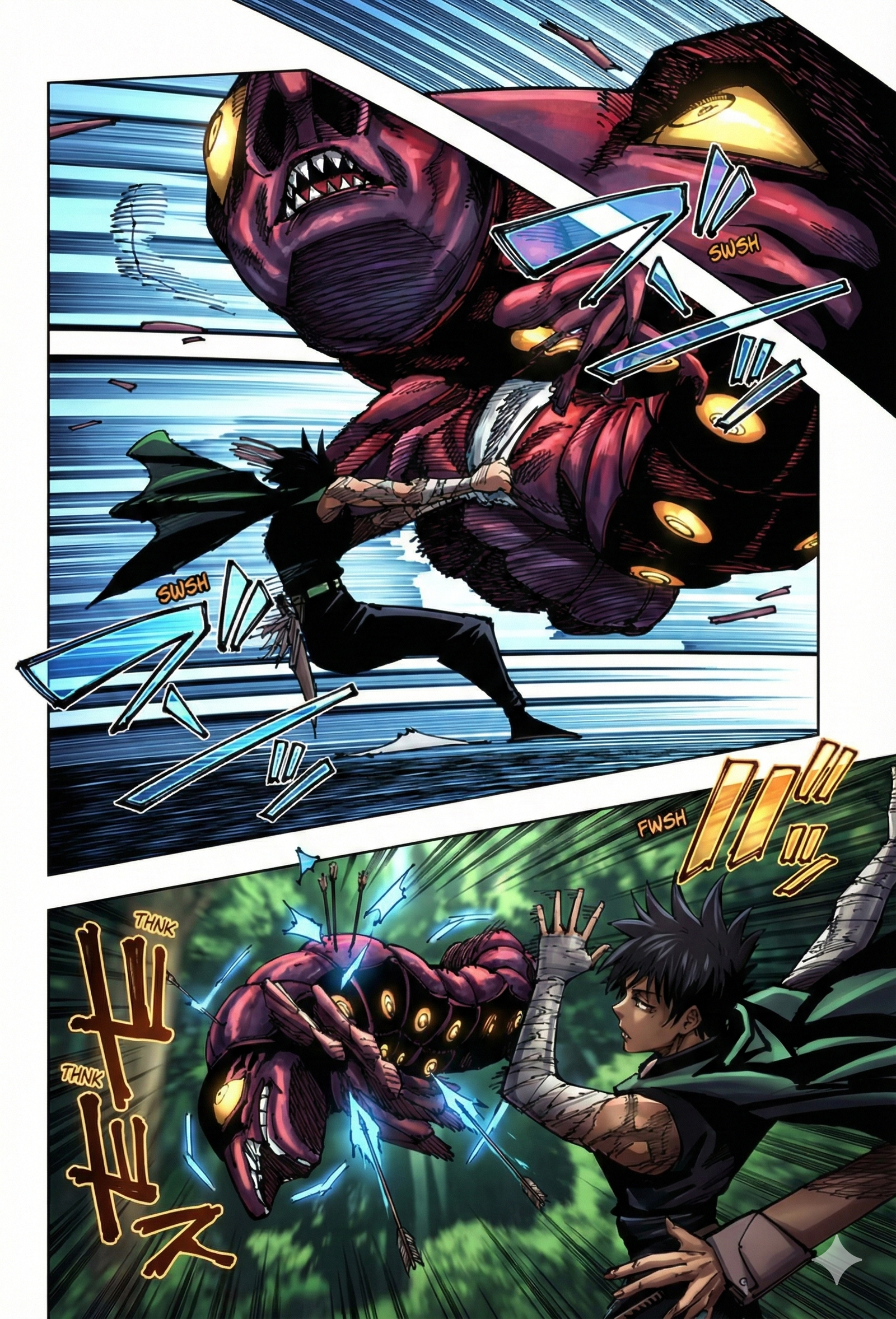 Jujutsu Kaisen Chapter 192 Page 9 - Colored Manga Panel