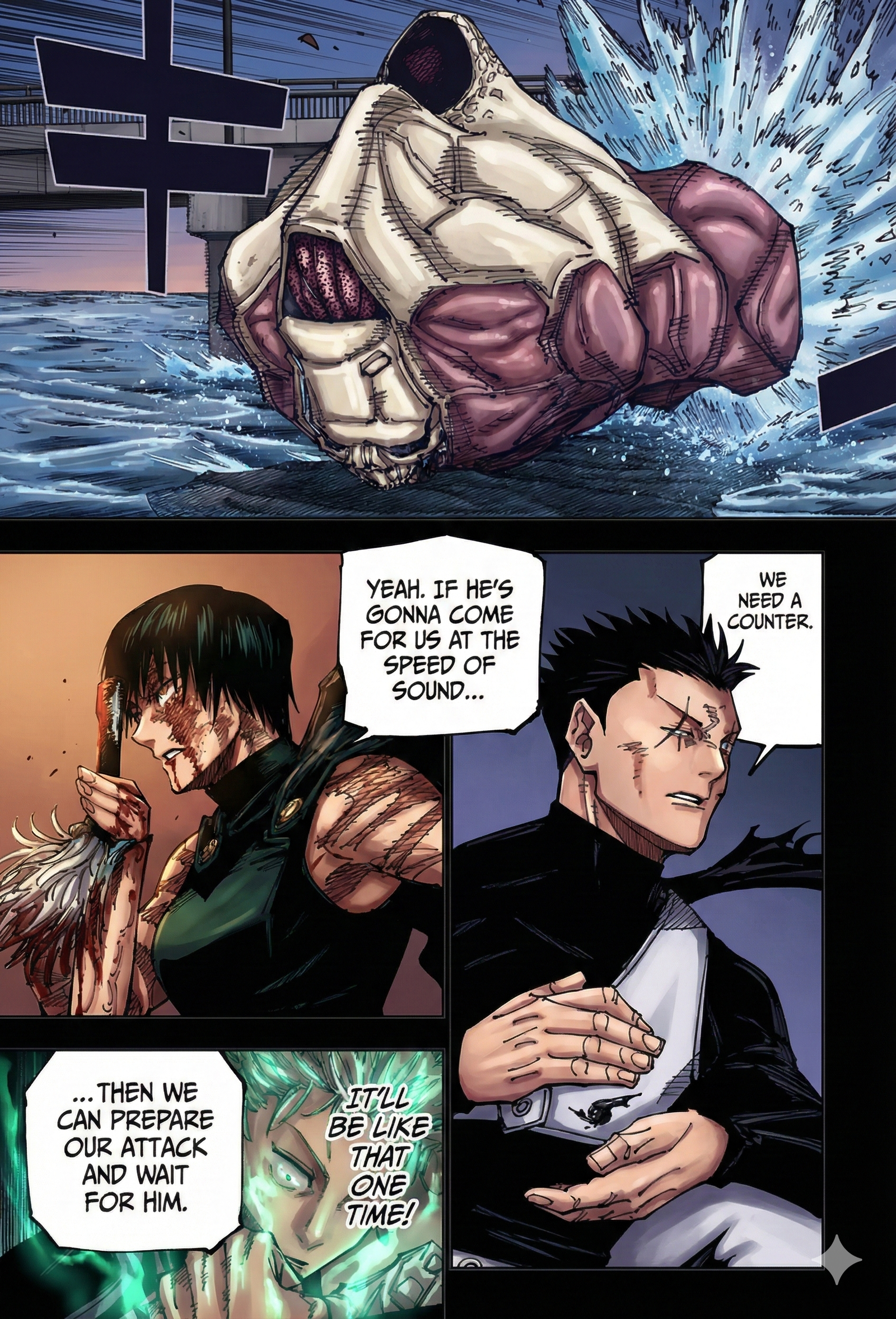 Jujutsu Kaisen Chapter 193 Page 14 - Colored Manga Panel
