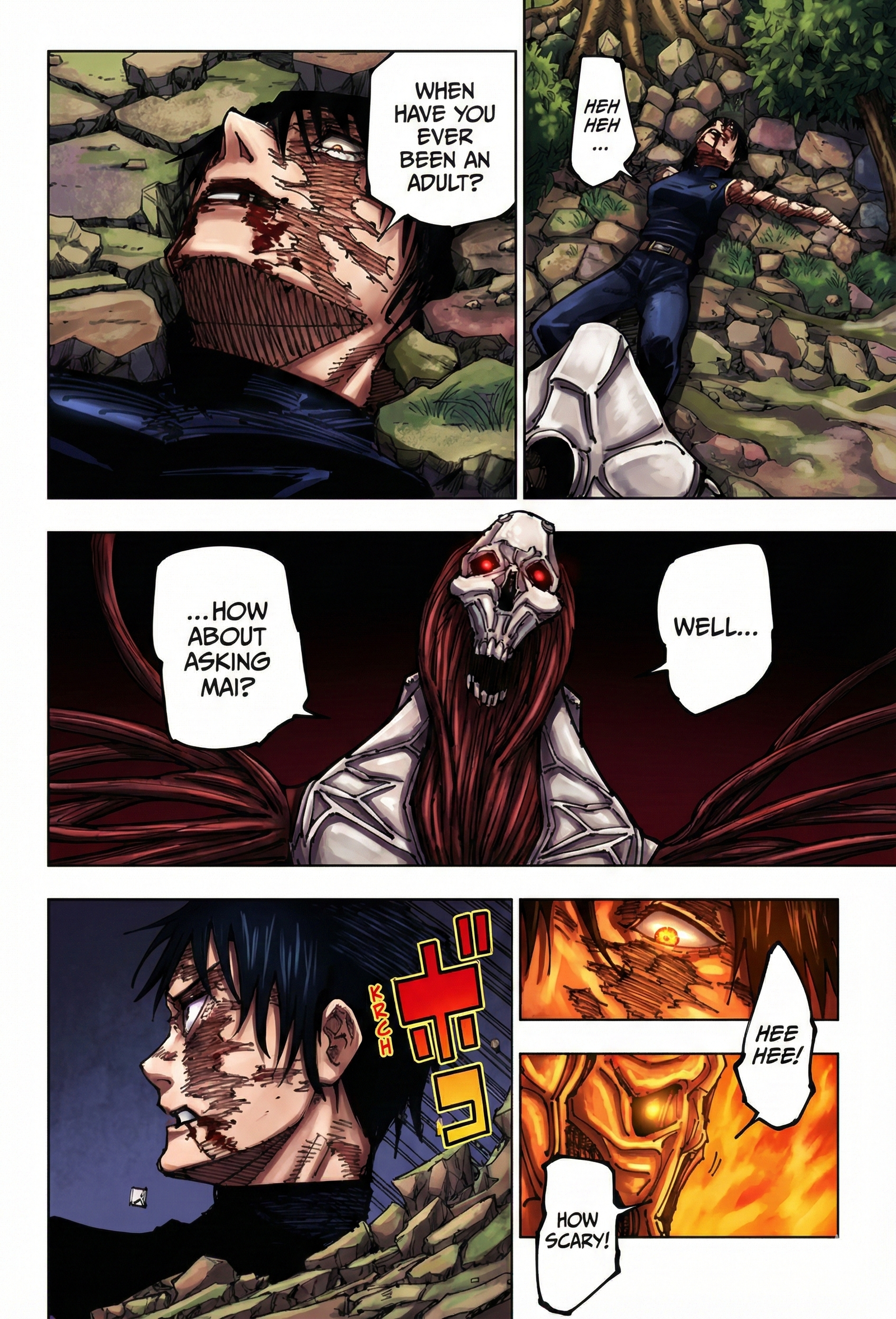 Jujutsu Kaisen Chapter 194 Page 2 - Colored Manga Panel