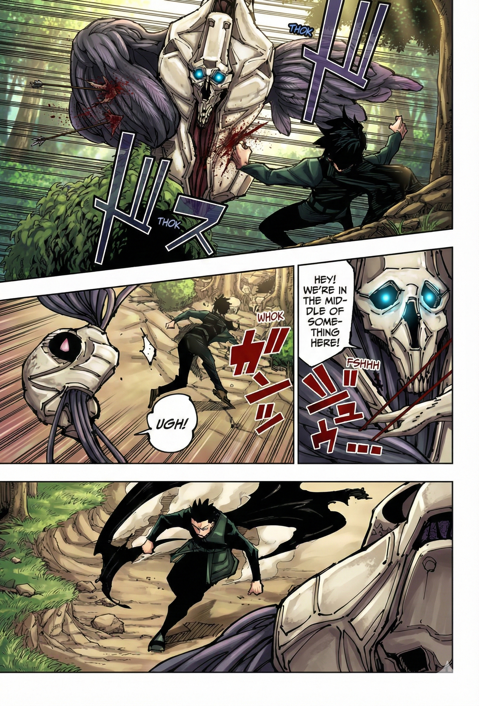 Jujutsu Kaisen Chapter 194 Page 3 - Colored Manga Panel