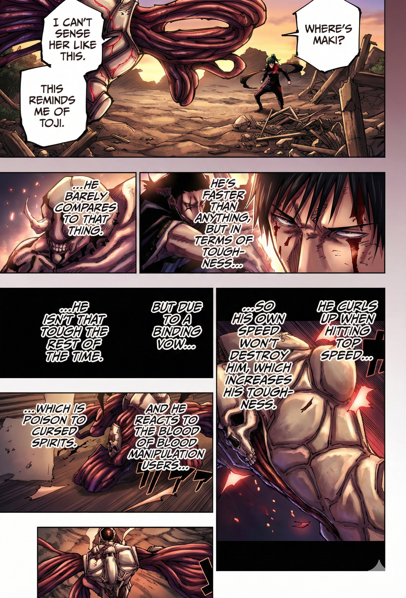 Jujutsu Kaisen Chapter 194 Page 9 - Colored Manga Panel