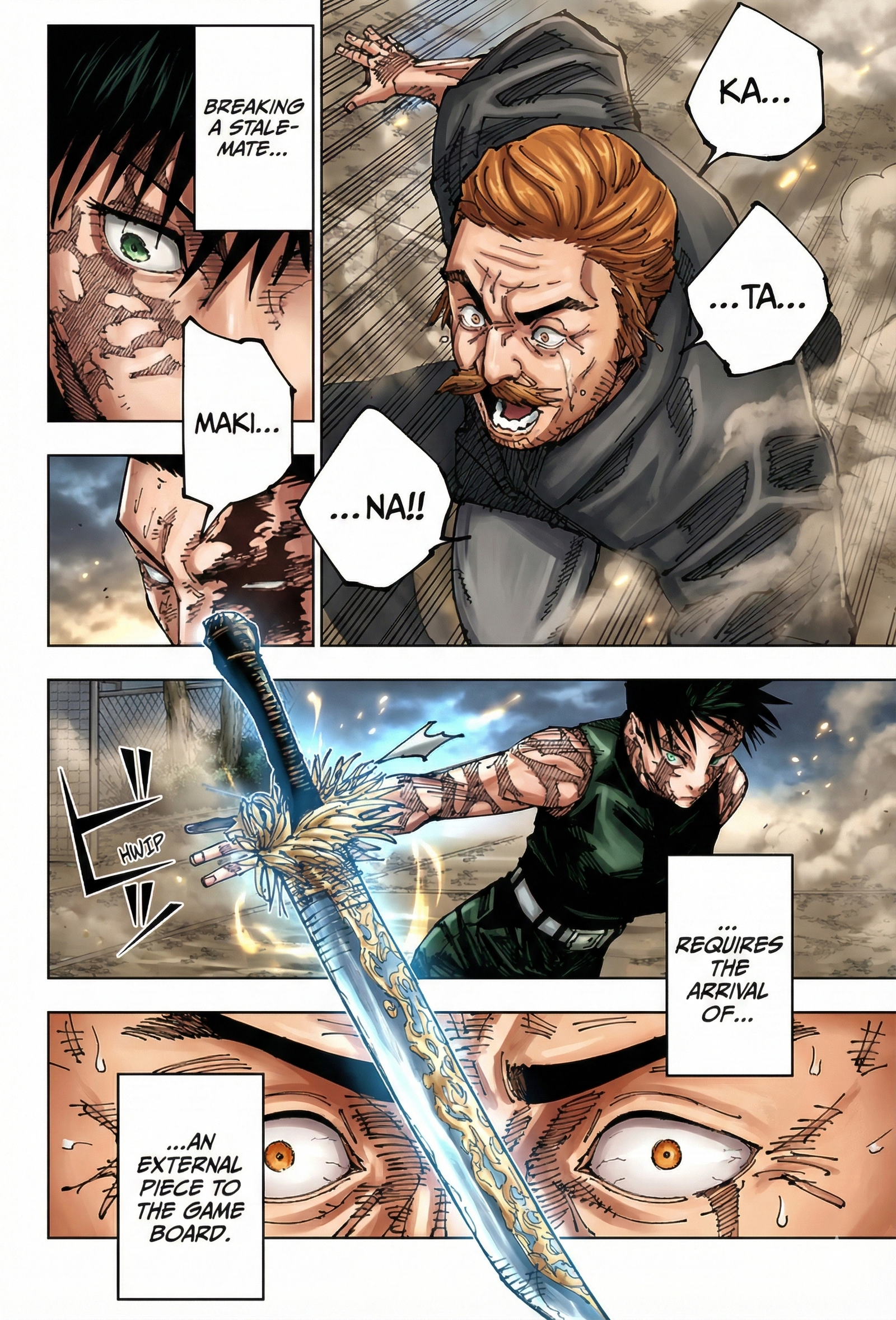 Jujutsu Kaisen Chapter 195 Page 10 - Colored Manga Panel