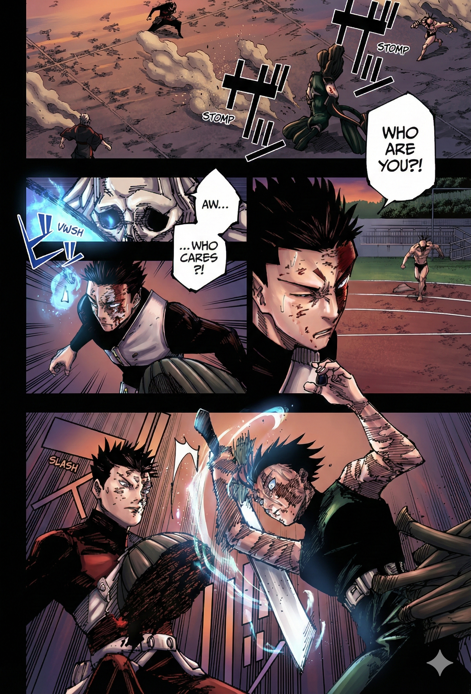 Jujutsu Kaisen Chapter 195 Page 8 - Colored Manga Panel