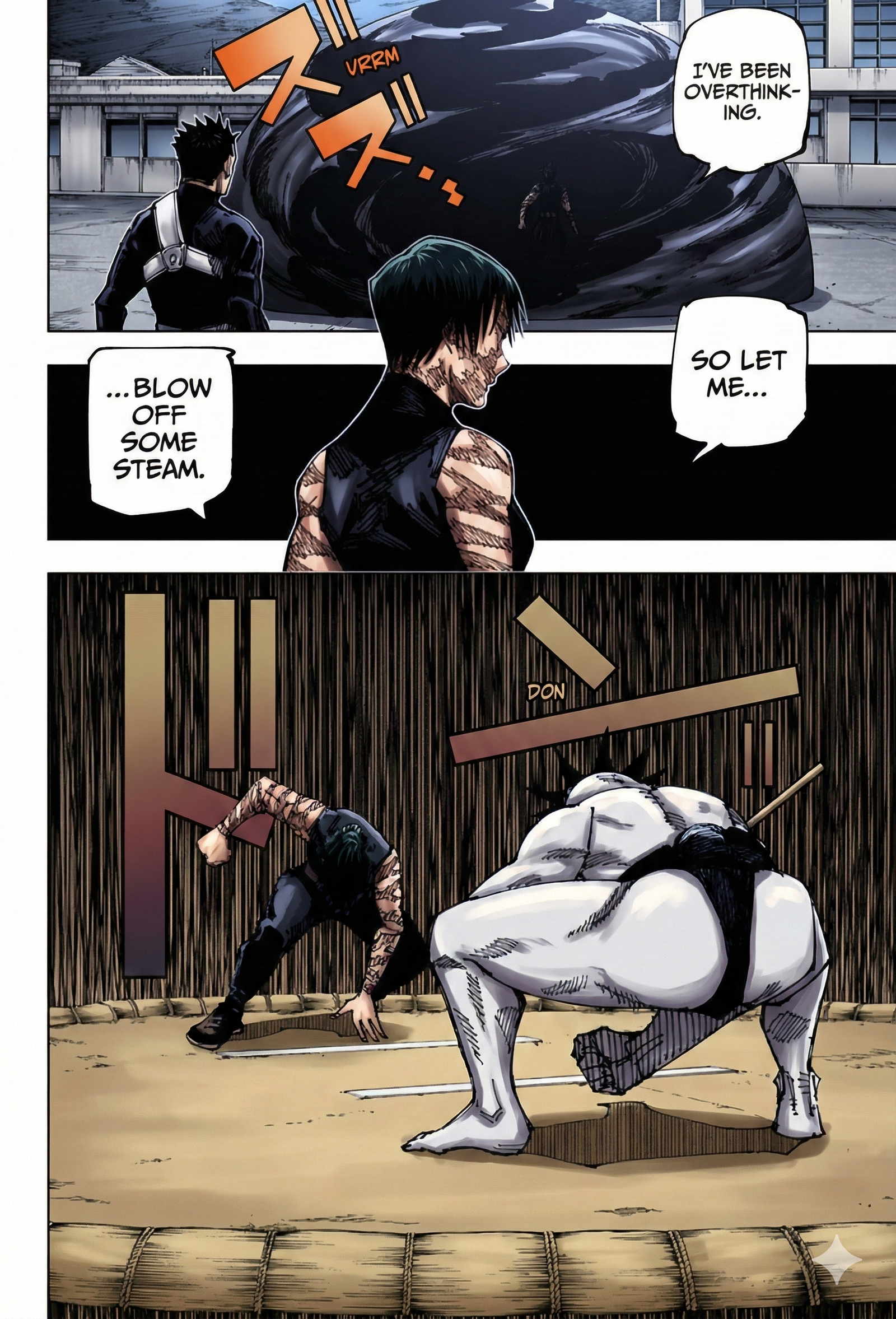 Jujutsu Kaisen Chapter 196 Page 4 - Colored Manga Panel