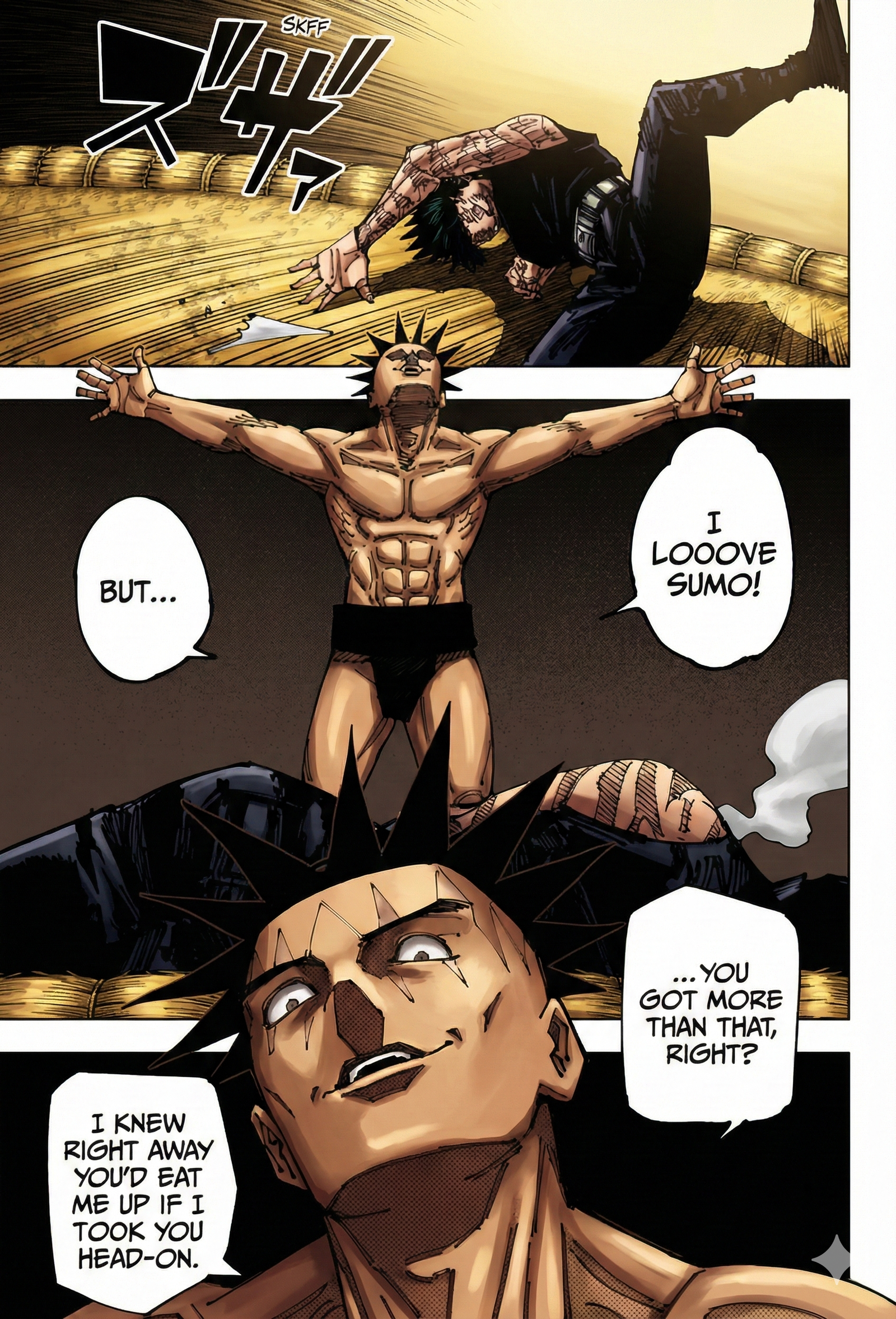 Jujutsu Kaisen Chapter 196 Page 9 - Colored Manga Panel