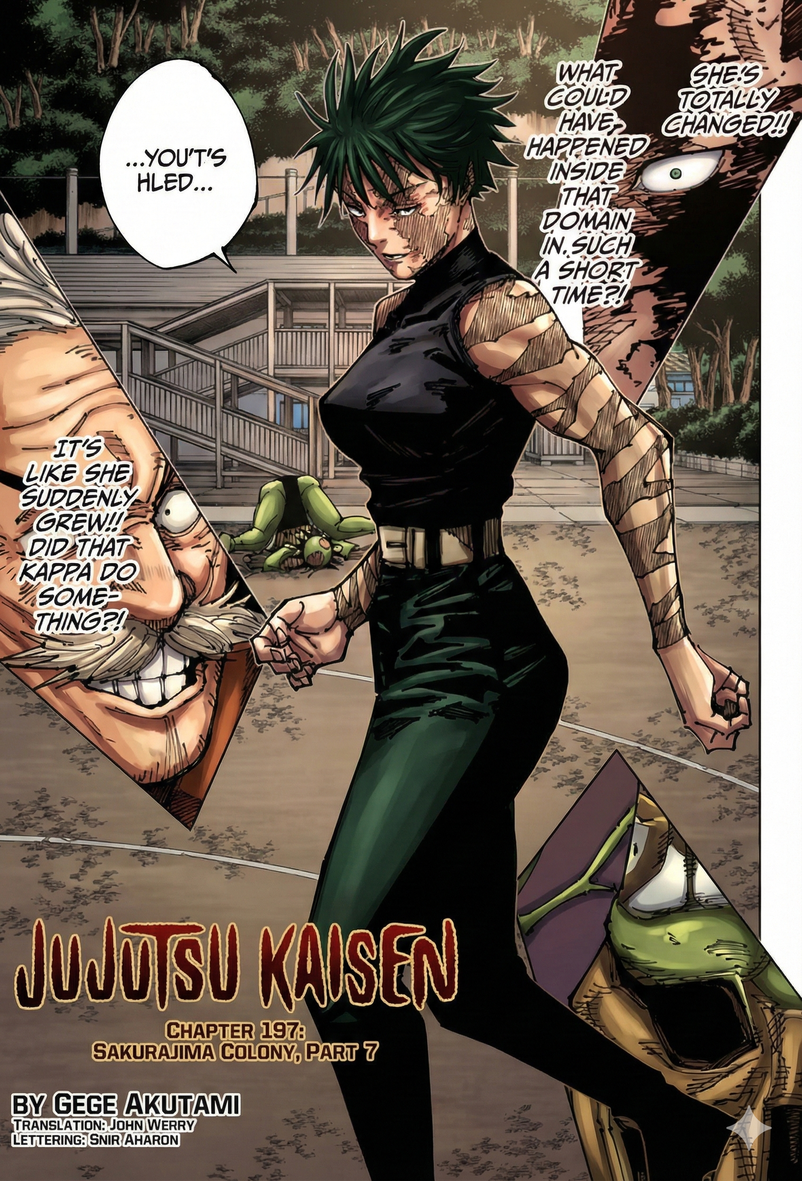 Jujutsu Kaisen Chapter 197 Page 1 - Colored Manga Panel