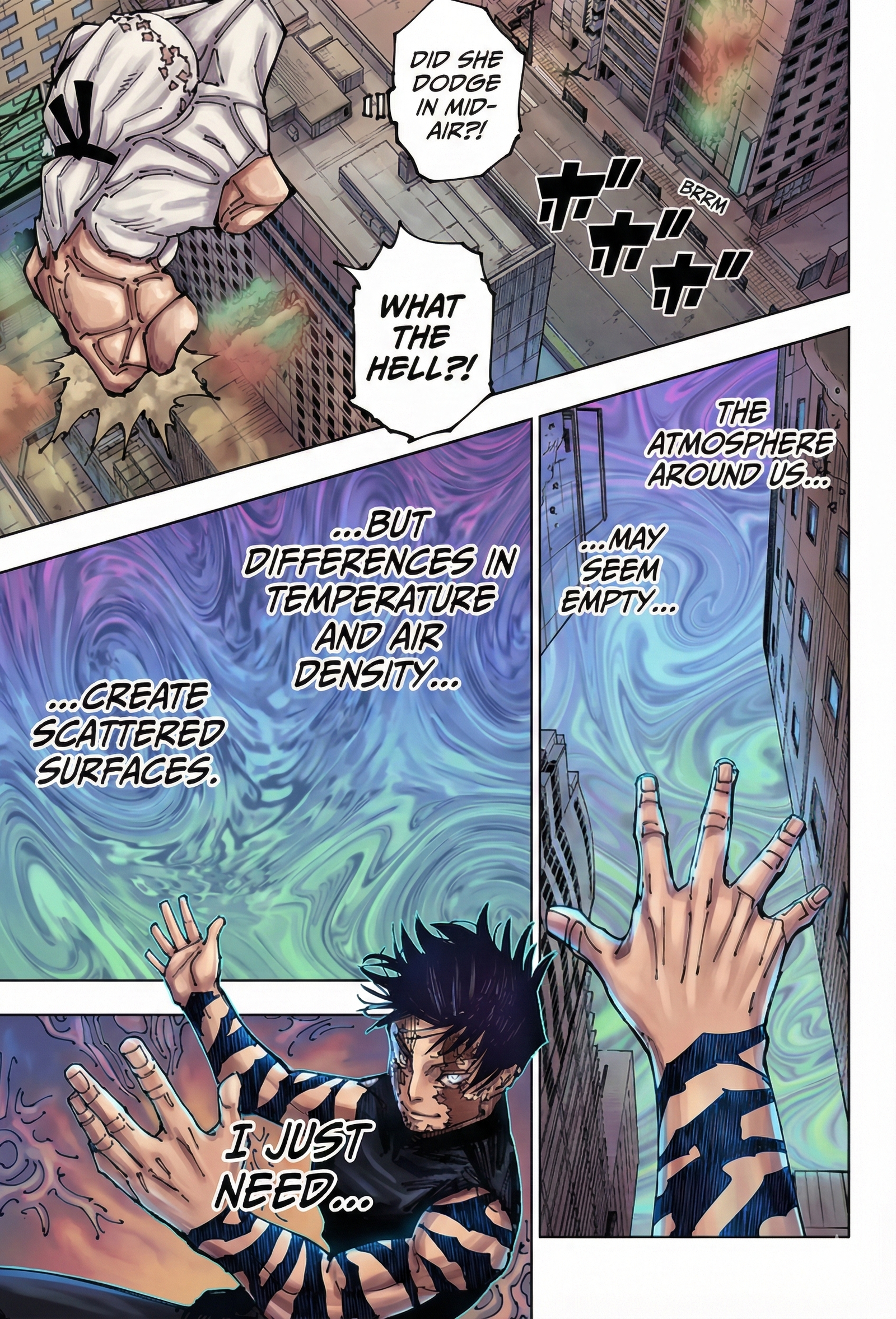 Jujutsu Kaisen Chapter 197 Page 12 - Colored Manga Panel