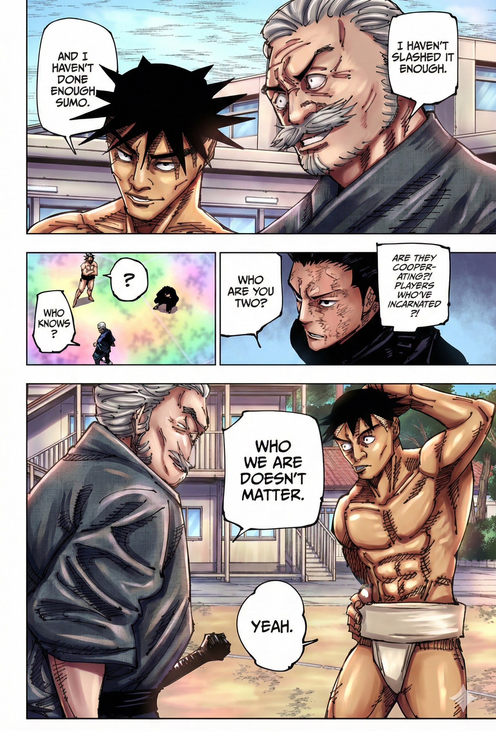 Jujutsu Kaisen Chapter 197 Page 4 - Colored Manga Panel