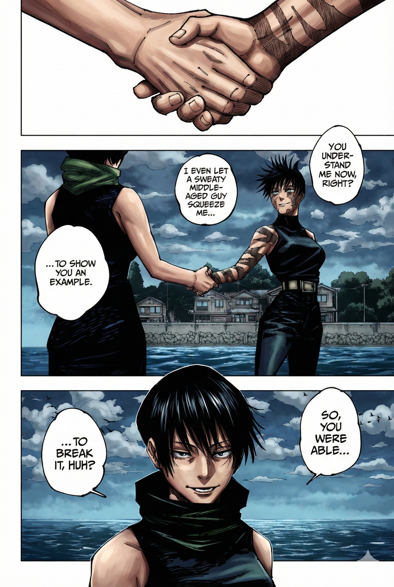 Jujutsu Kaisen Chapter 198 Page 11 - Colored Manga Panel