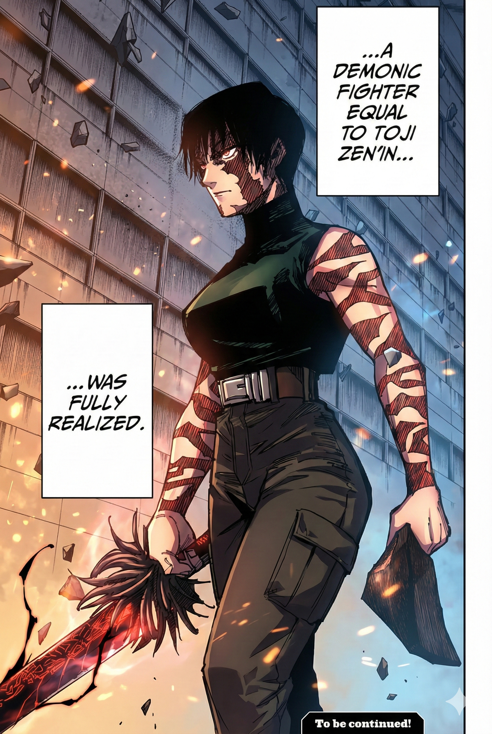 Jujutsu Kaisen Chapter 198 Page 19 - Colored Manga Panel