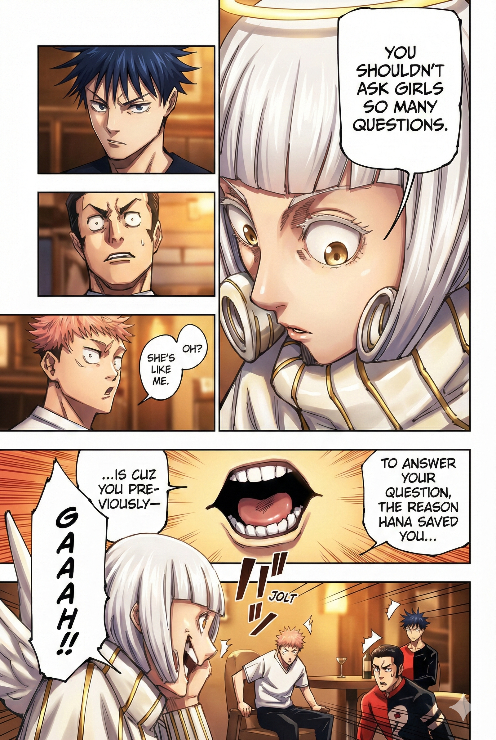 Jujutsu Kaisen Chapter 199 Page 12 - Colored Manga Panel