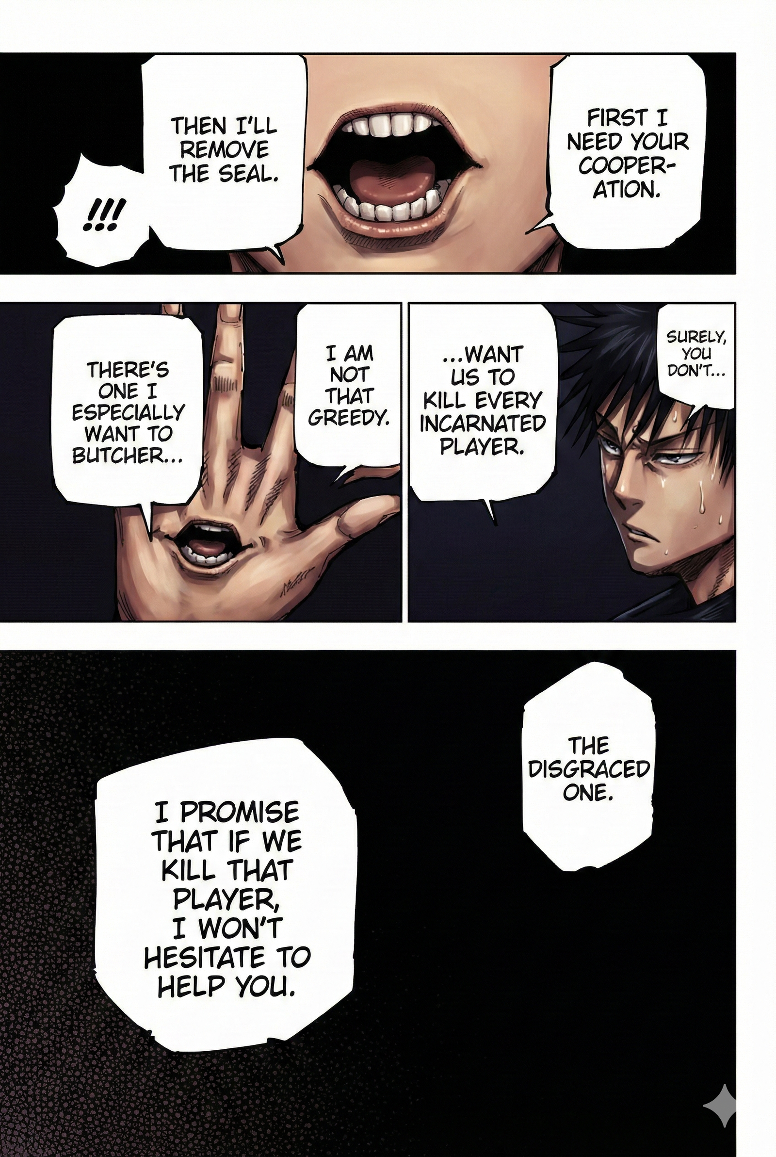 Jujutsu Kaisen Chapter 199 Page 14 - Colored Manga Panel