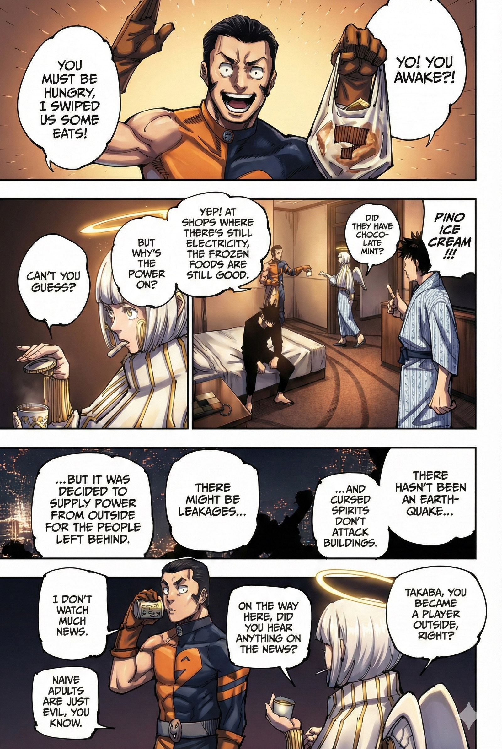 Jujutsu Kaisen Chapter 199 Page 15 - Colored Manga Panel