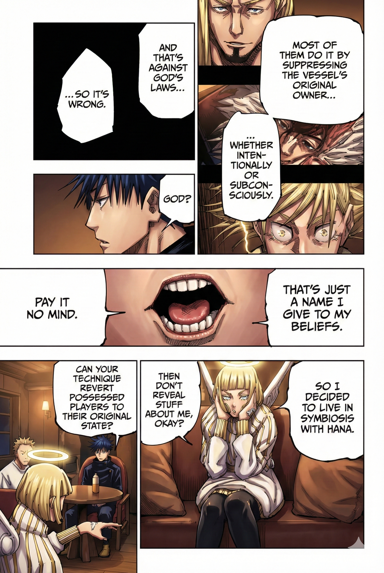 Jujutsu Kaisen Chapter 199 Page 16 - Colored Manga Panel