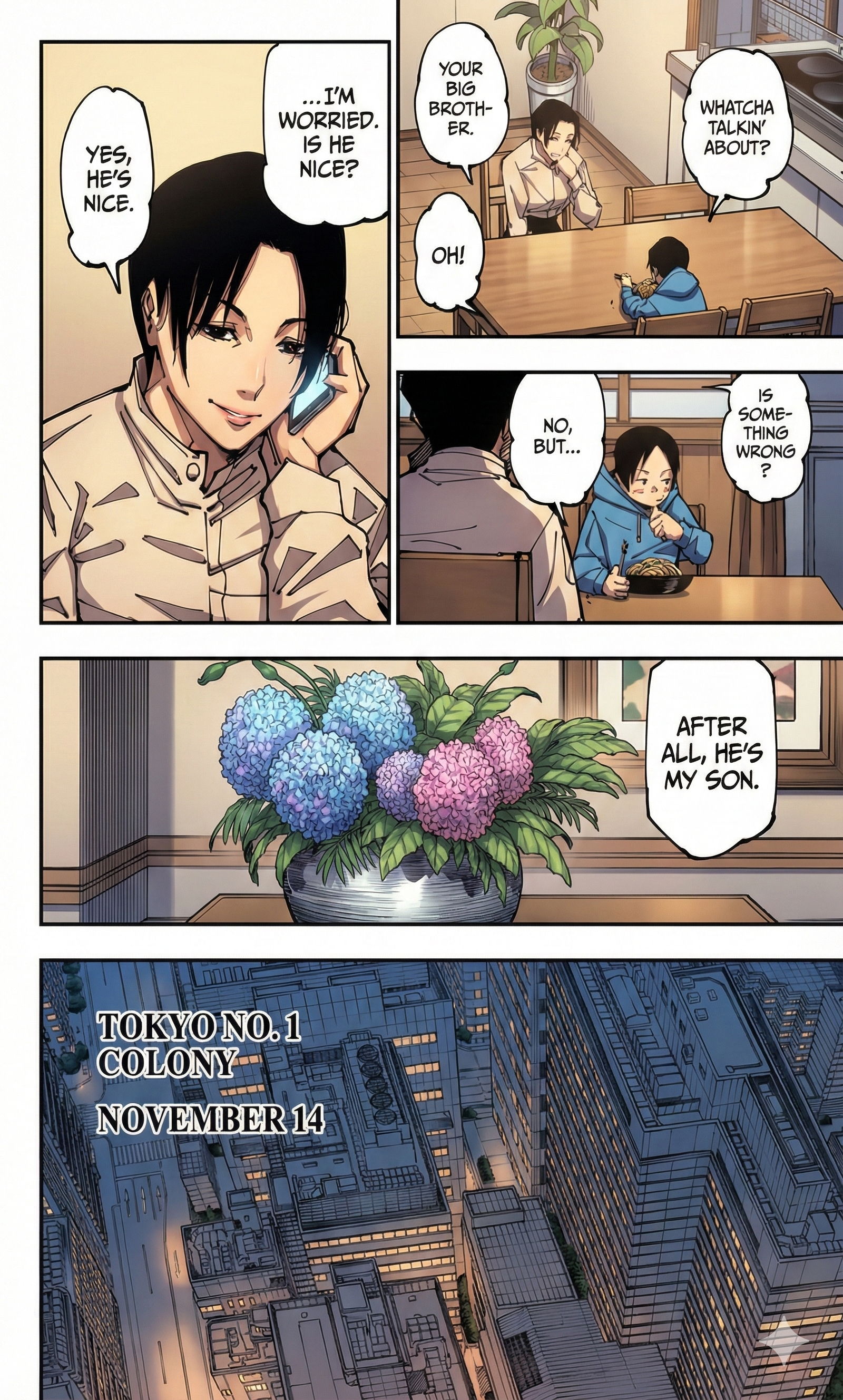 Jujutsu Kaisen Chapter 199 Page 4 - Colored Manga Panel