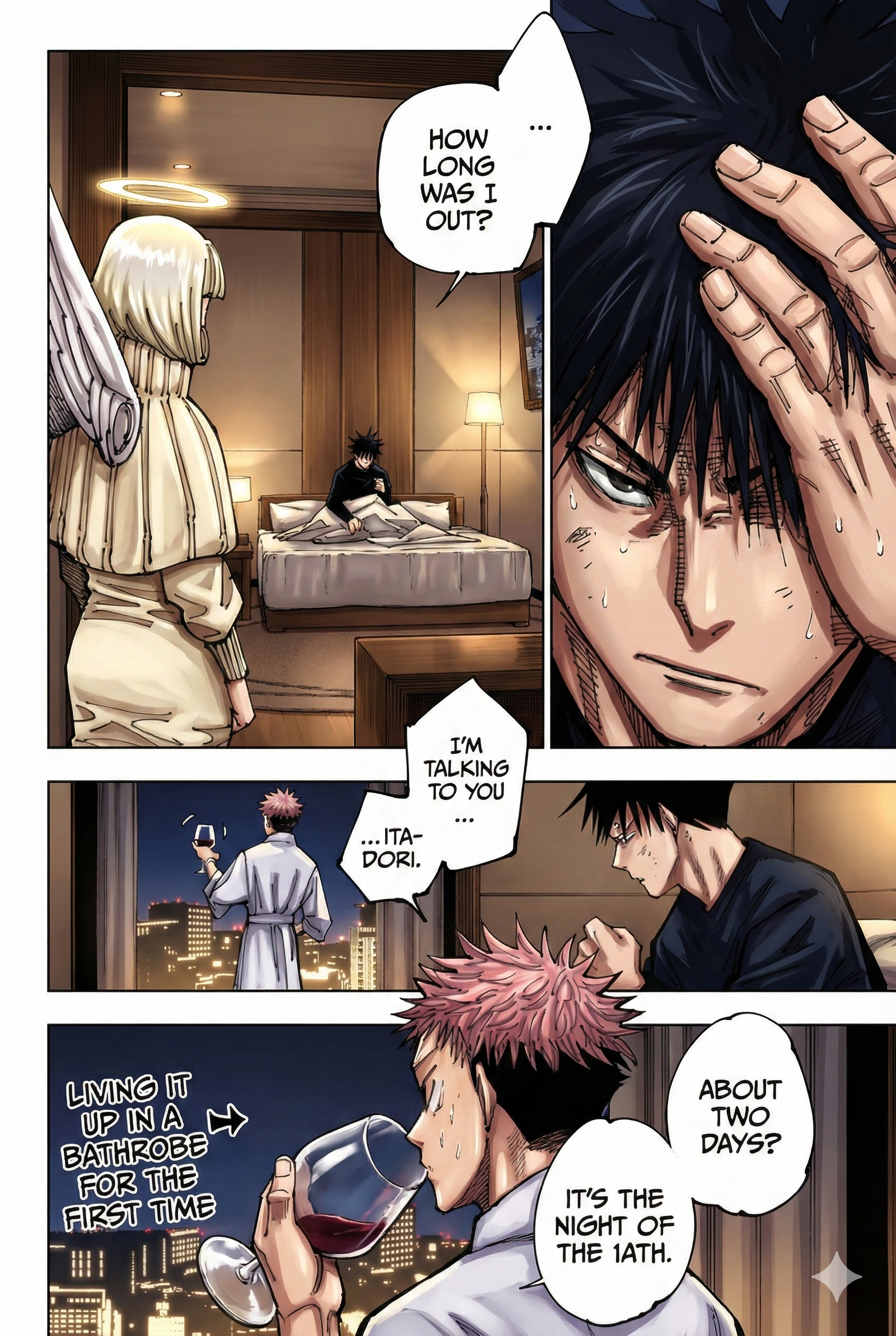 Jujutsu Kaisen Chapter 199 Page 6 - Colored Manga Panel