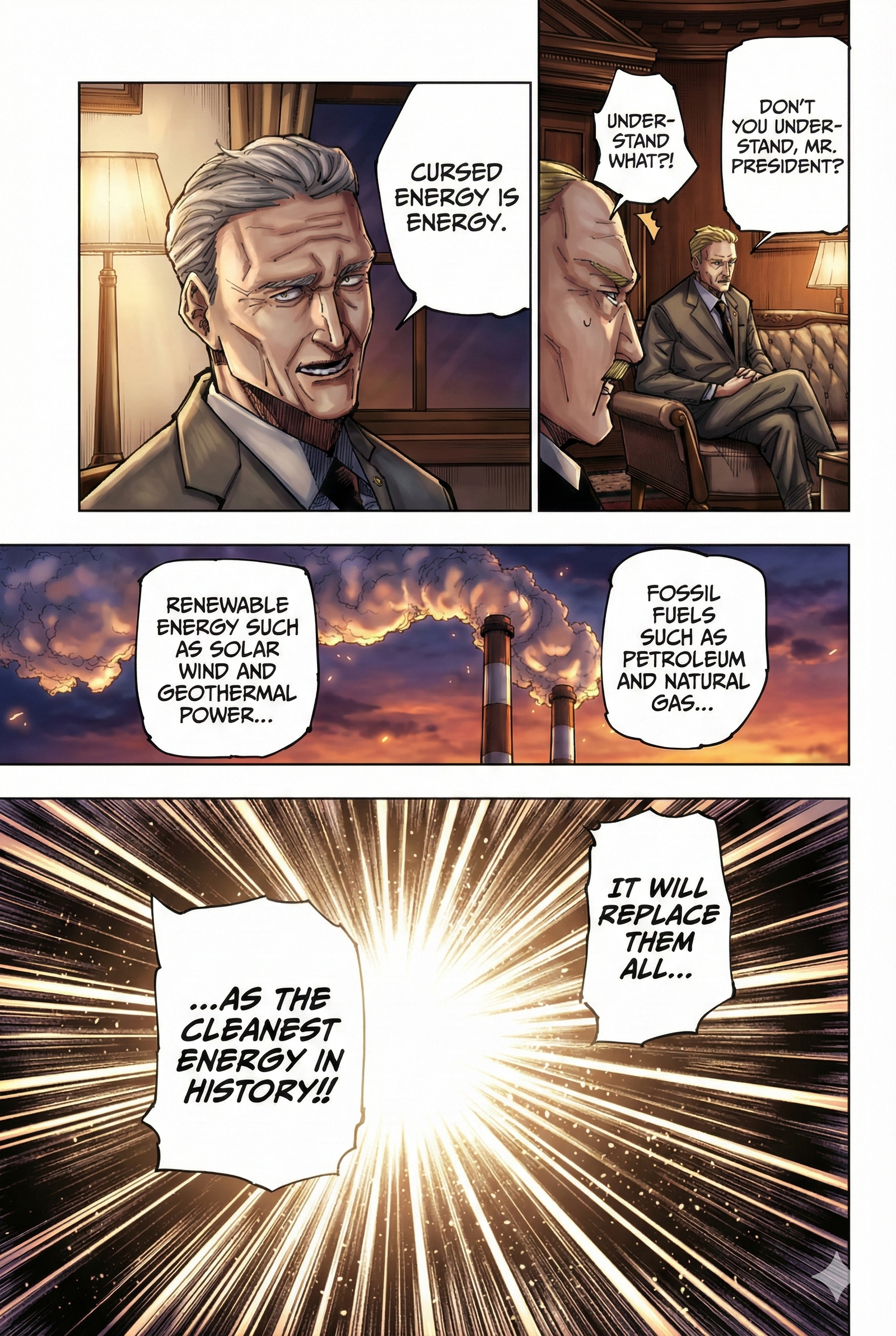 Jujutsu Kaisen Chapter 200 Page 17 - Colored Manga Panel