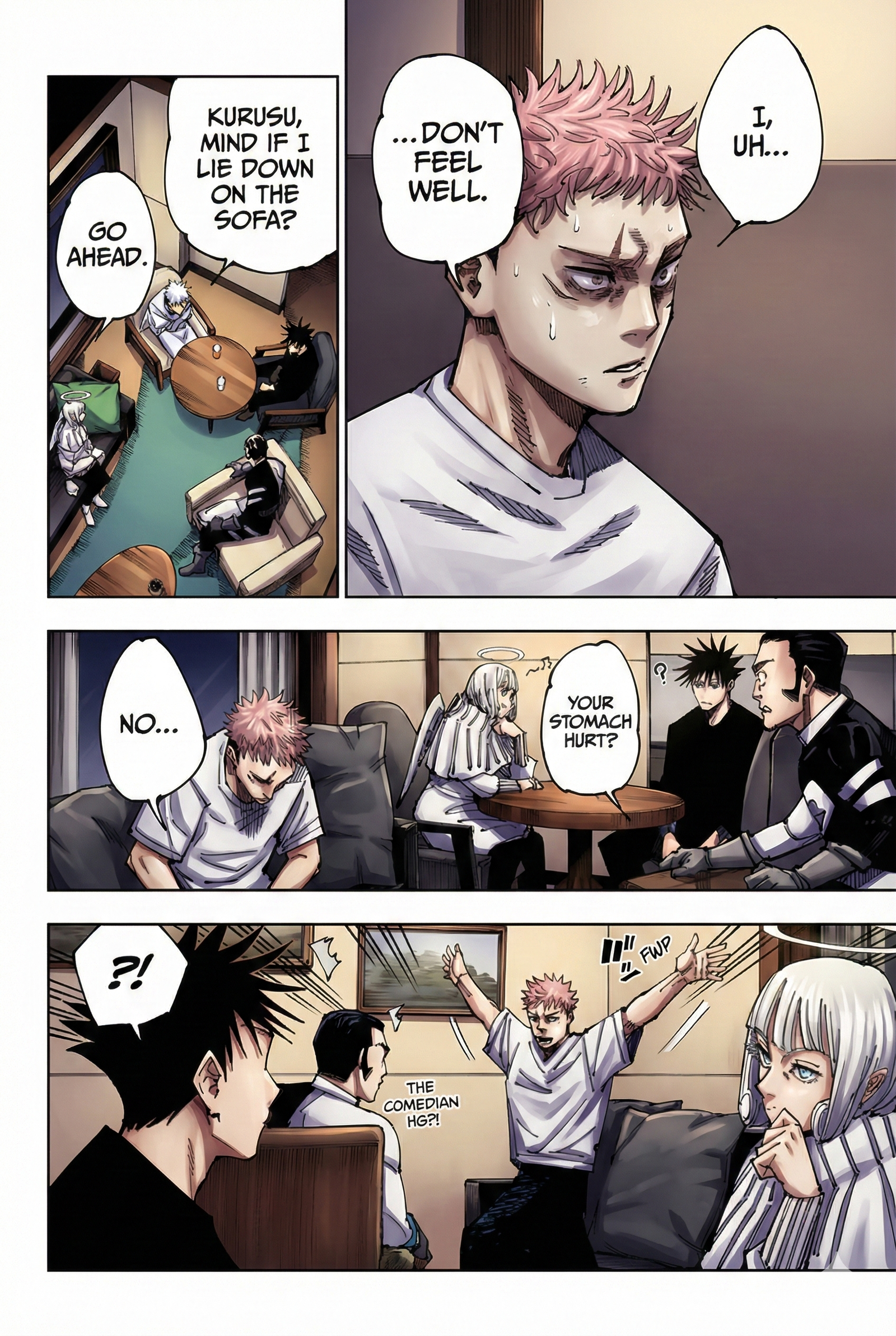 Jujutsu Kaisen Chapter 200 Page 2 - Colored Manga Panel