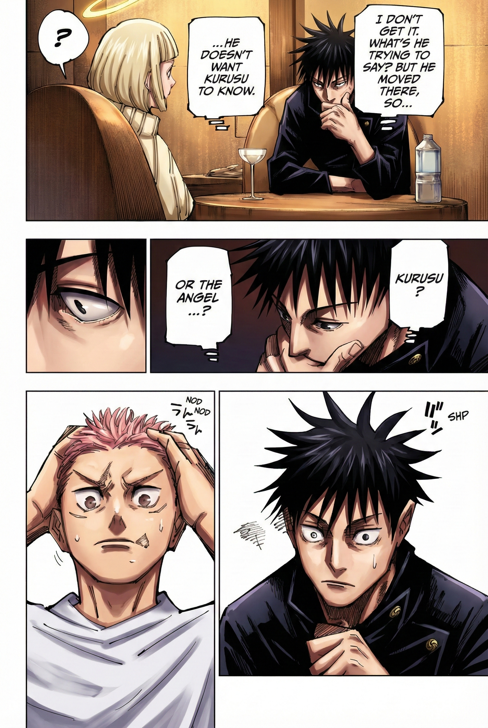 Jujutsu Kaisen Chapter 200 Page 4 - Colored Manga Panel