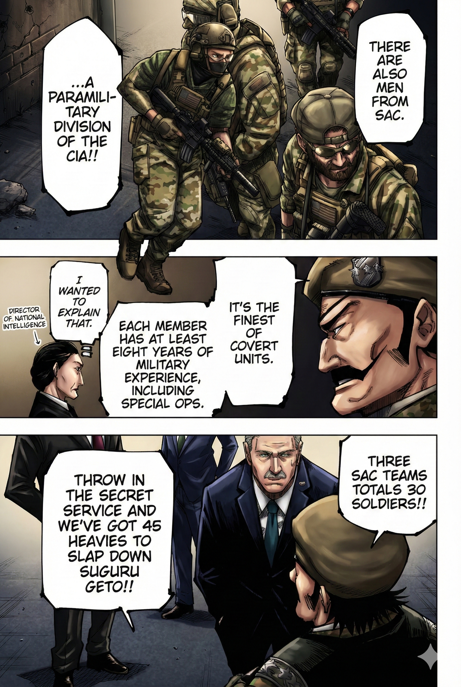 Jujutsu Kaisen Chapter 201 Page 12 - Colored Manga Panel