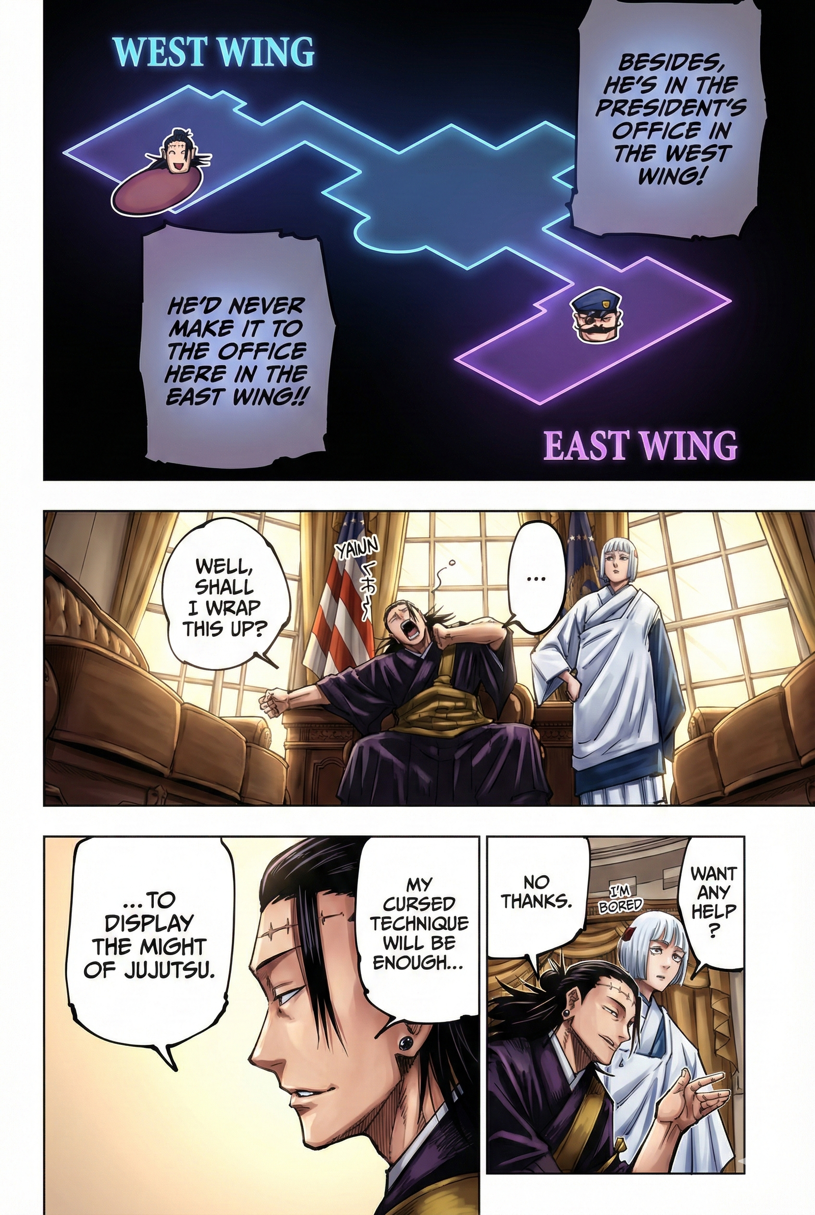 Jujutsu Kaisen Chapter 201 Page 13 - Colored Manga Panel