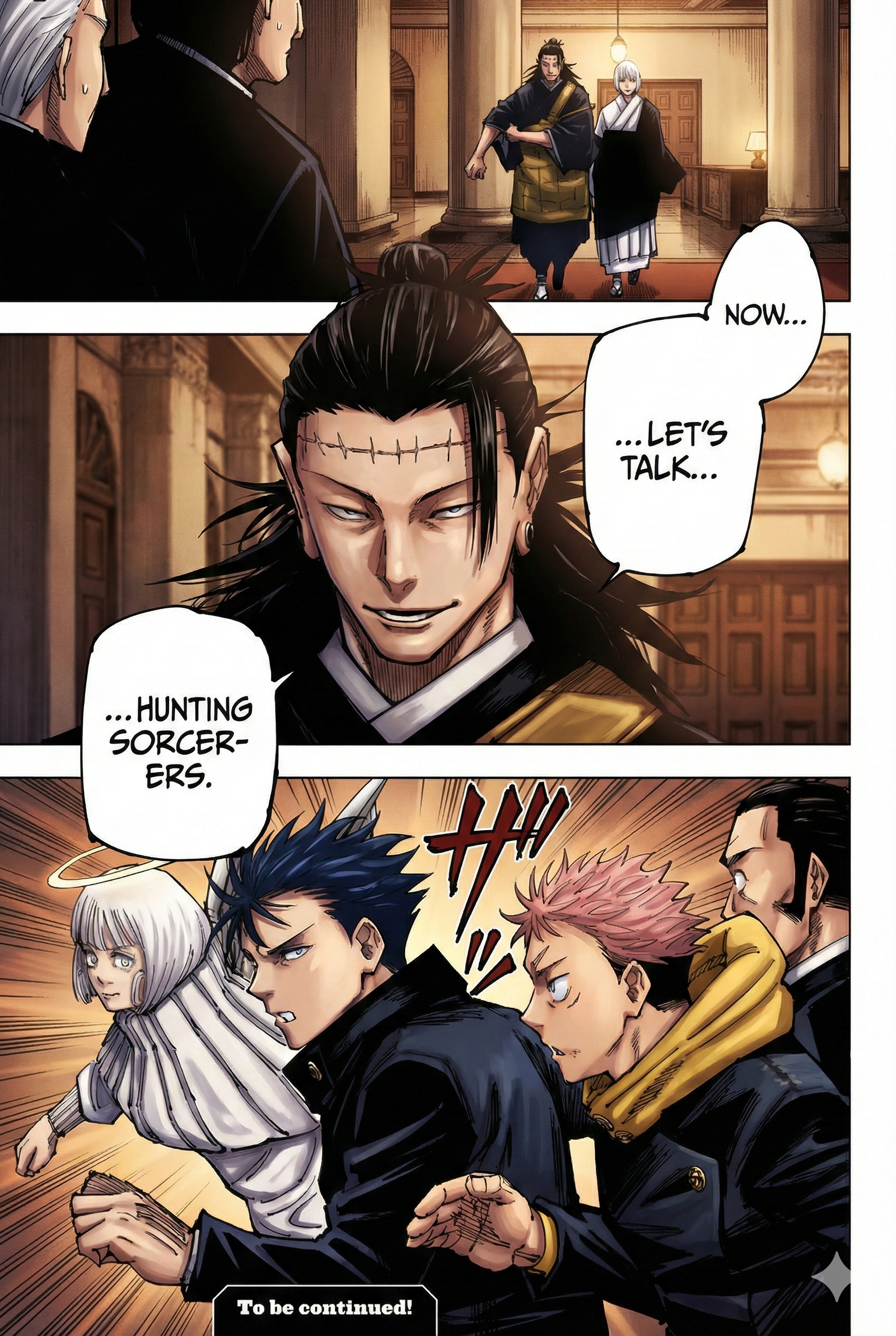 Jujutsu Kaisen Chapter 201 Page 19 - Colored Manga Panel